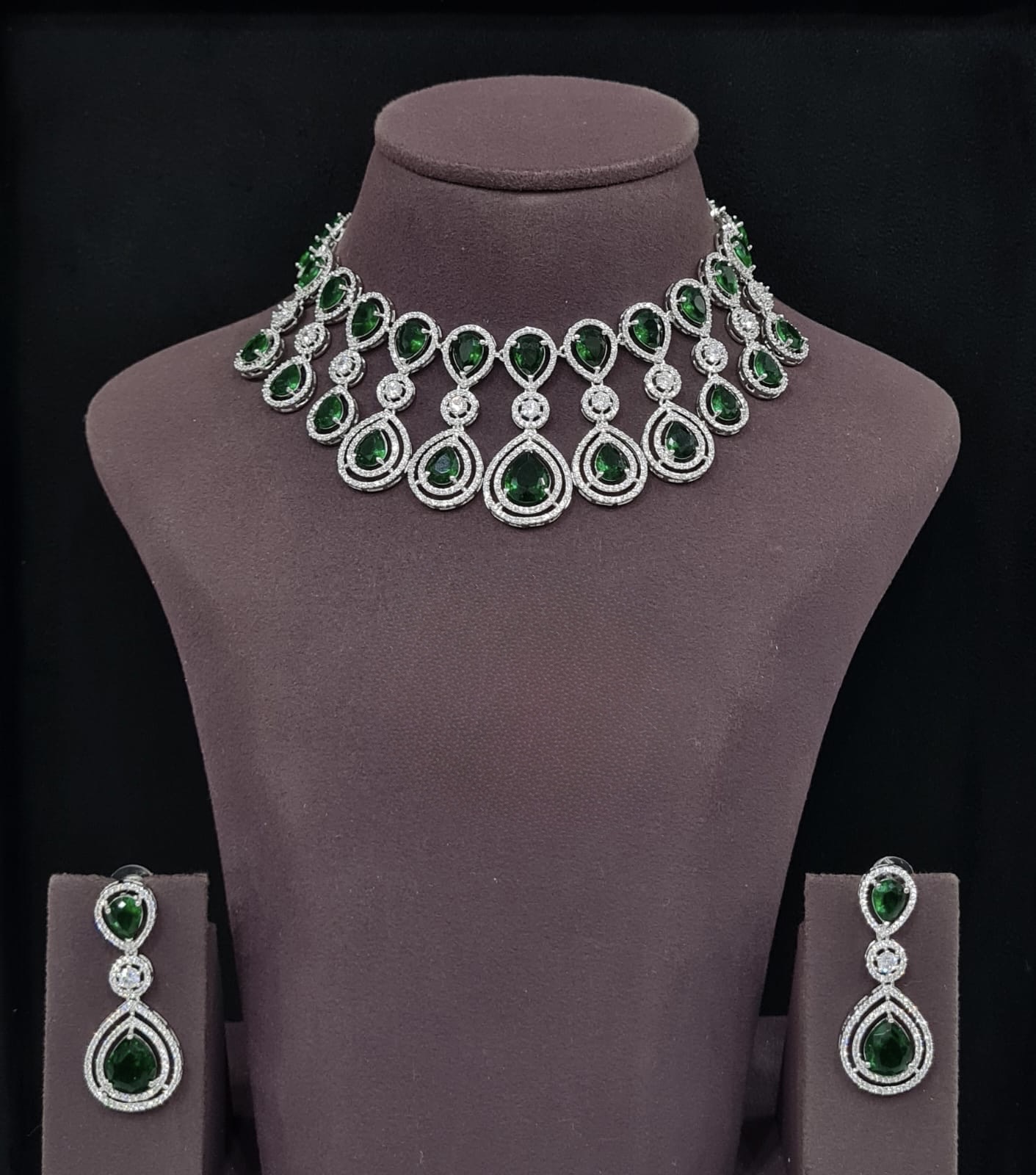 Cz Necklace 11648 - 2