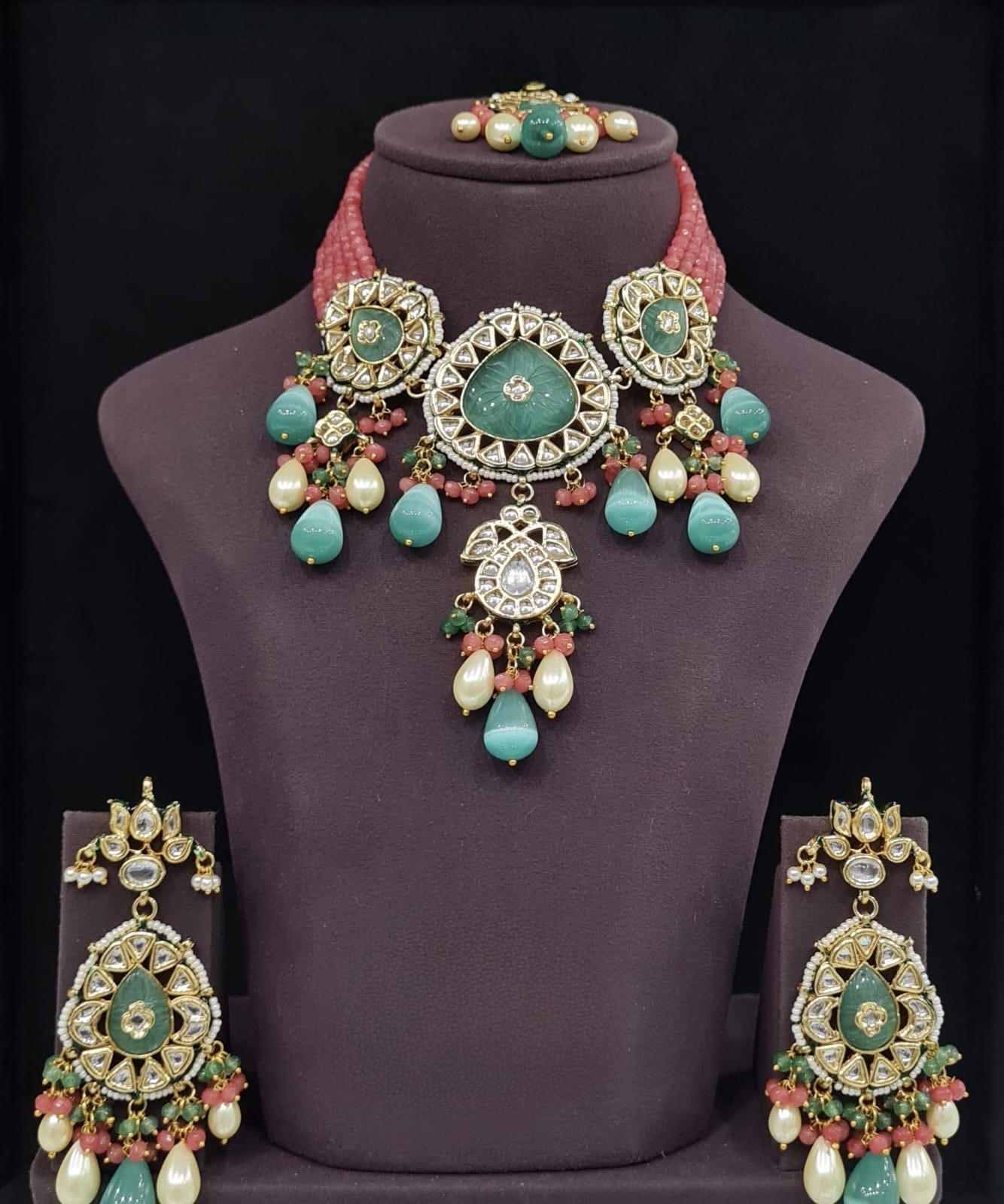 Meenakari Necklace 10707 - 5
