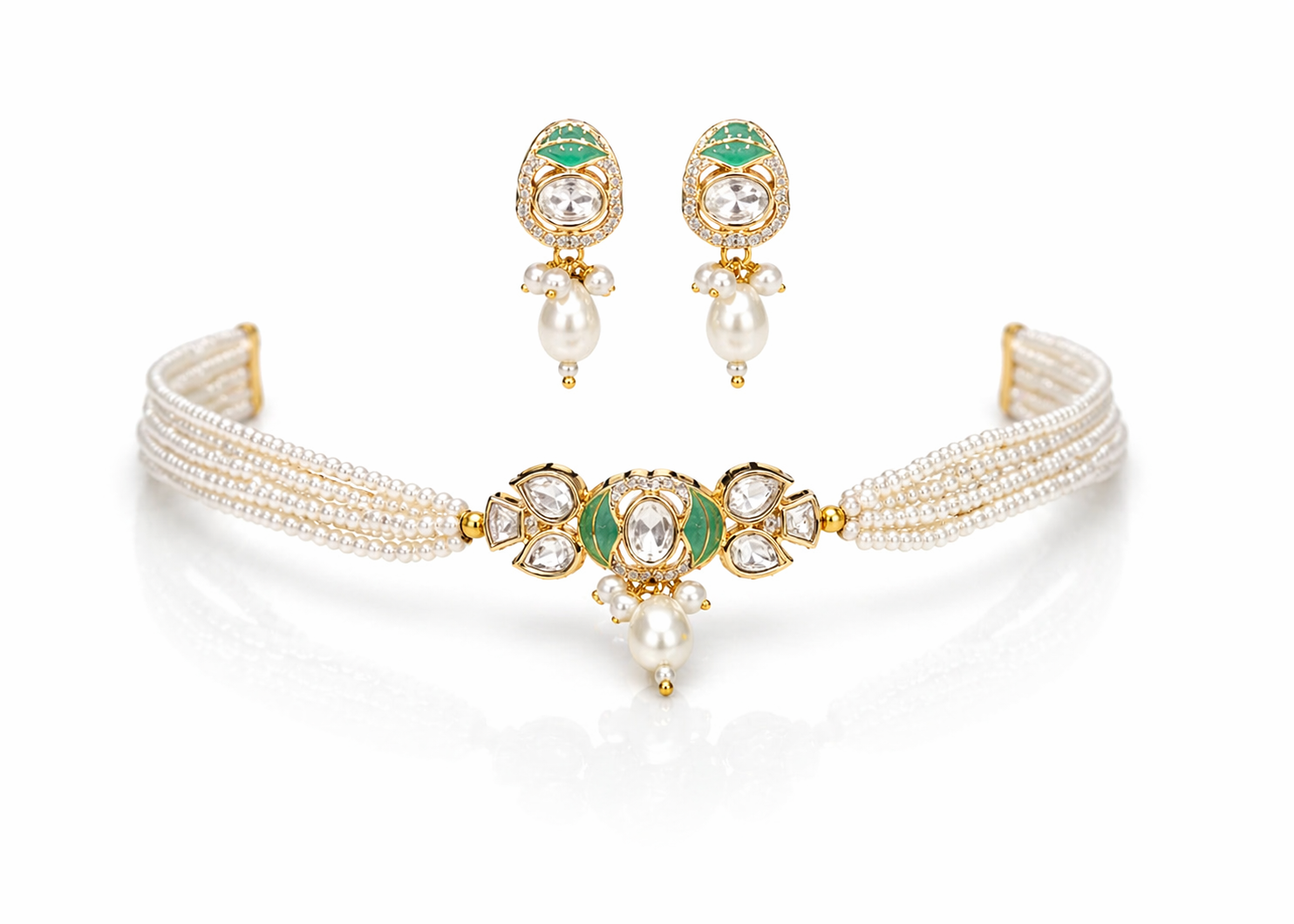 Kundan Necklace 09505