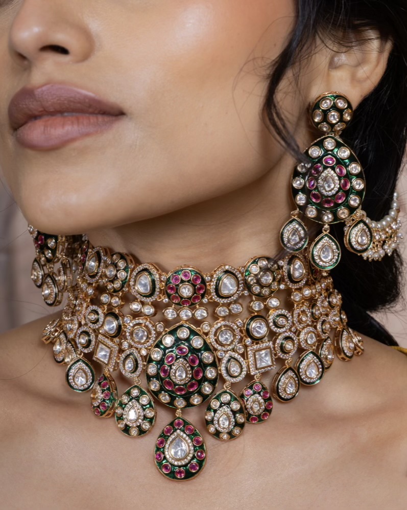 Kundan Necklace 07011