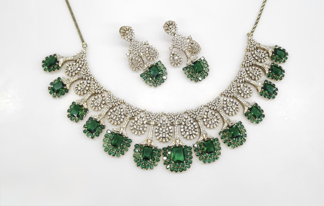 Cz Necklace 06841 - 8