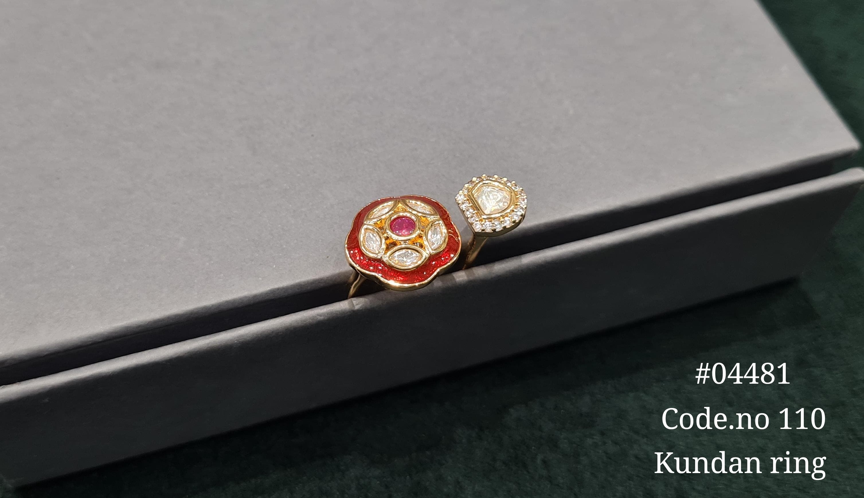 Kundan Fingerring 04481 - 4