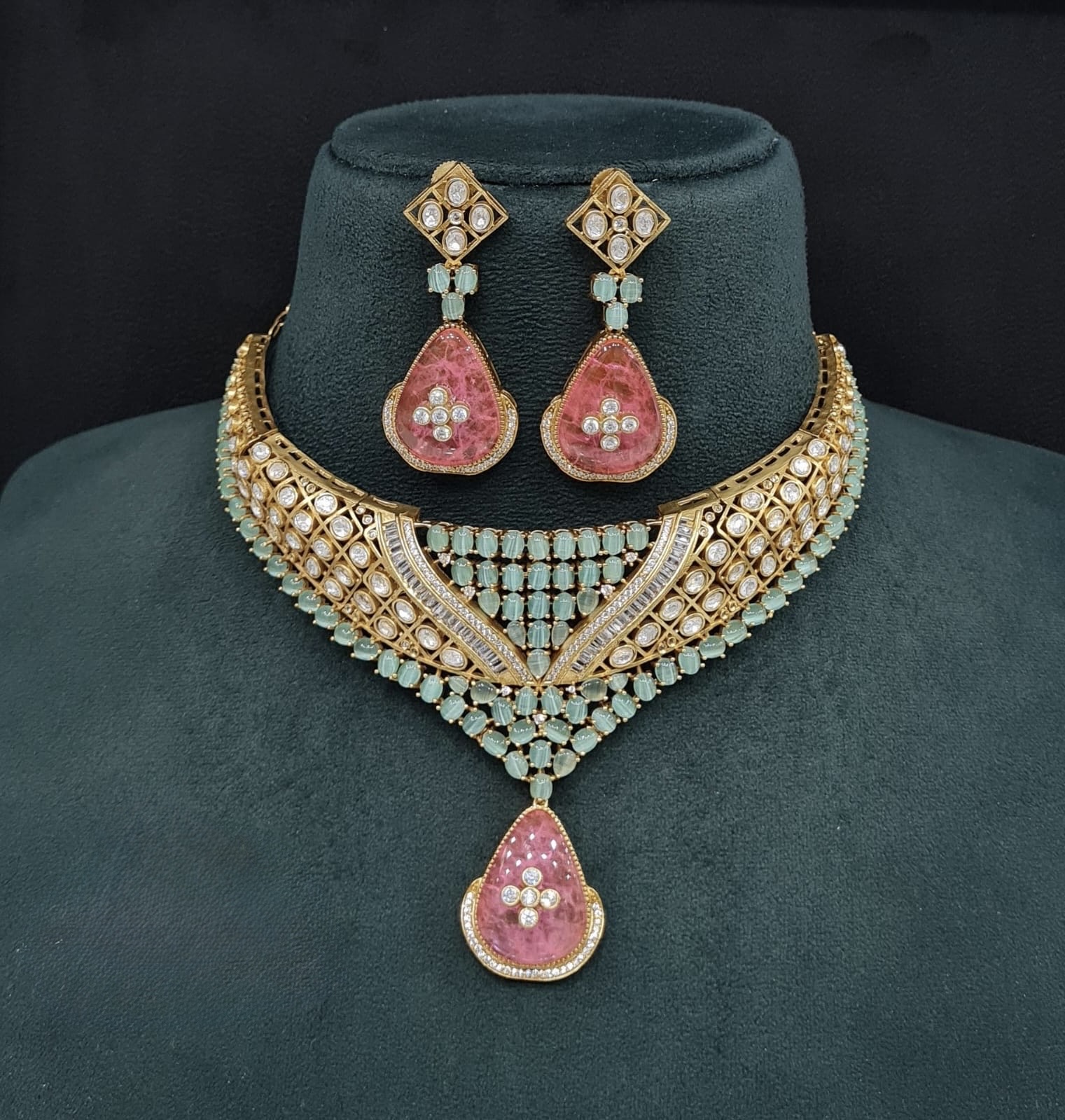 Moissanite Necklace 08916 - 7