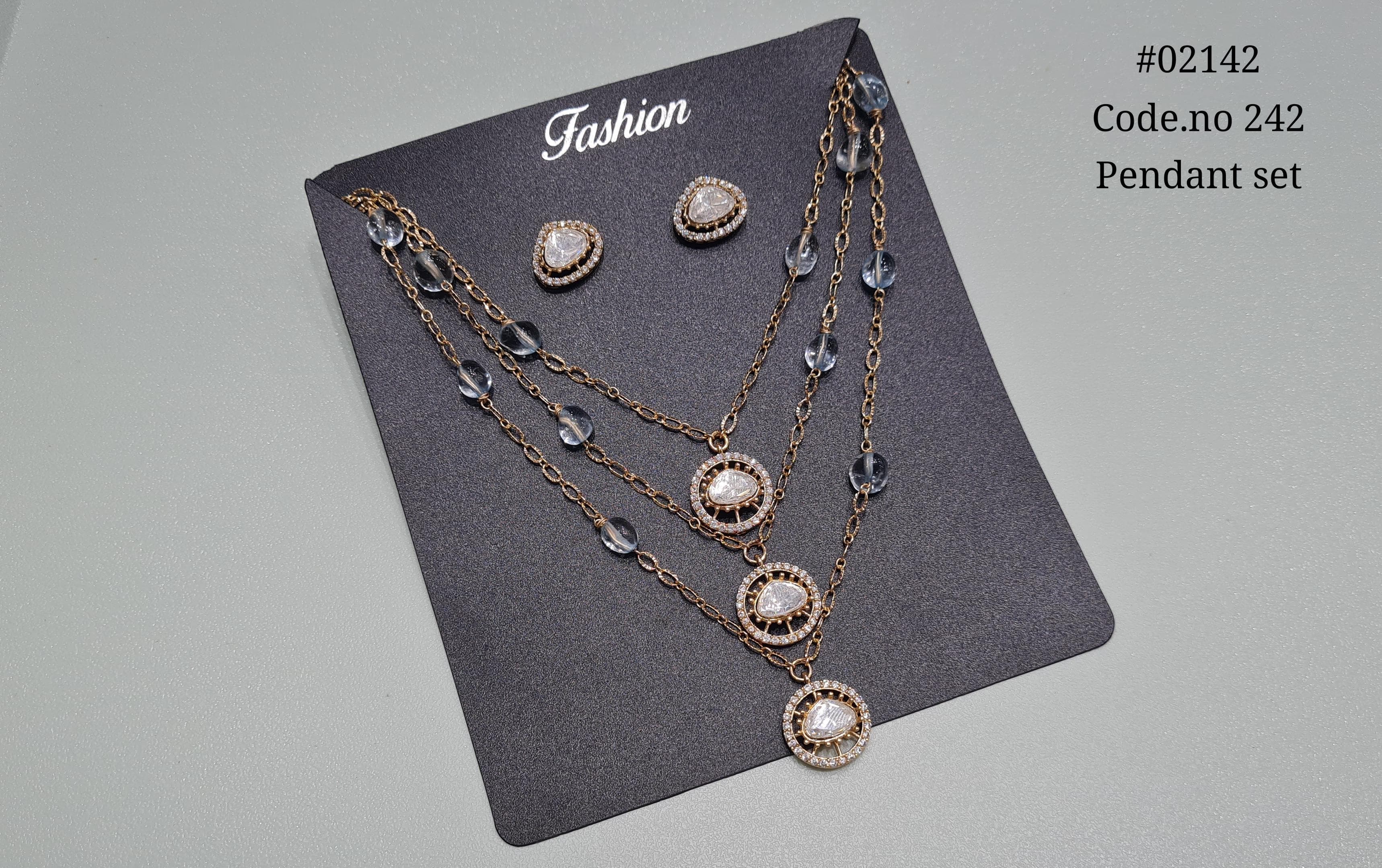 Kundan pendant 02142 - 5