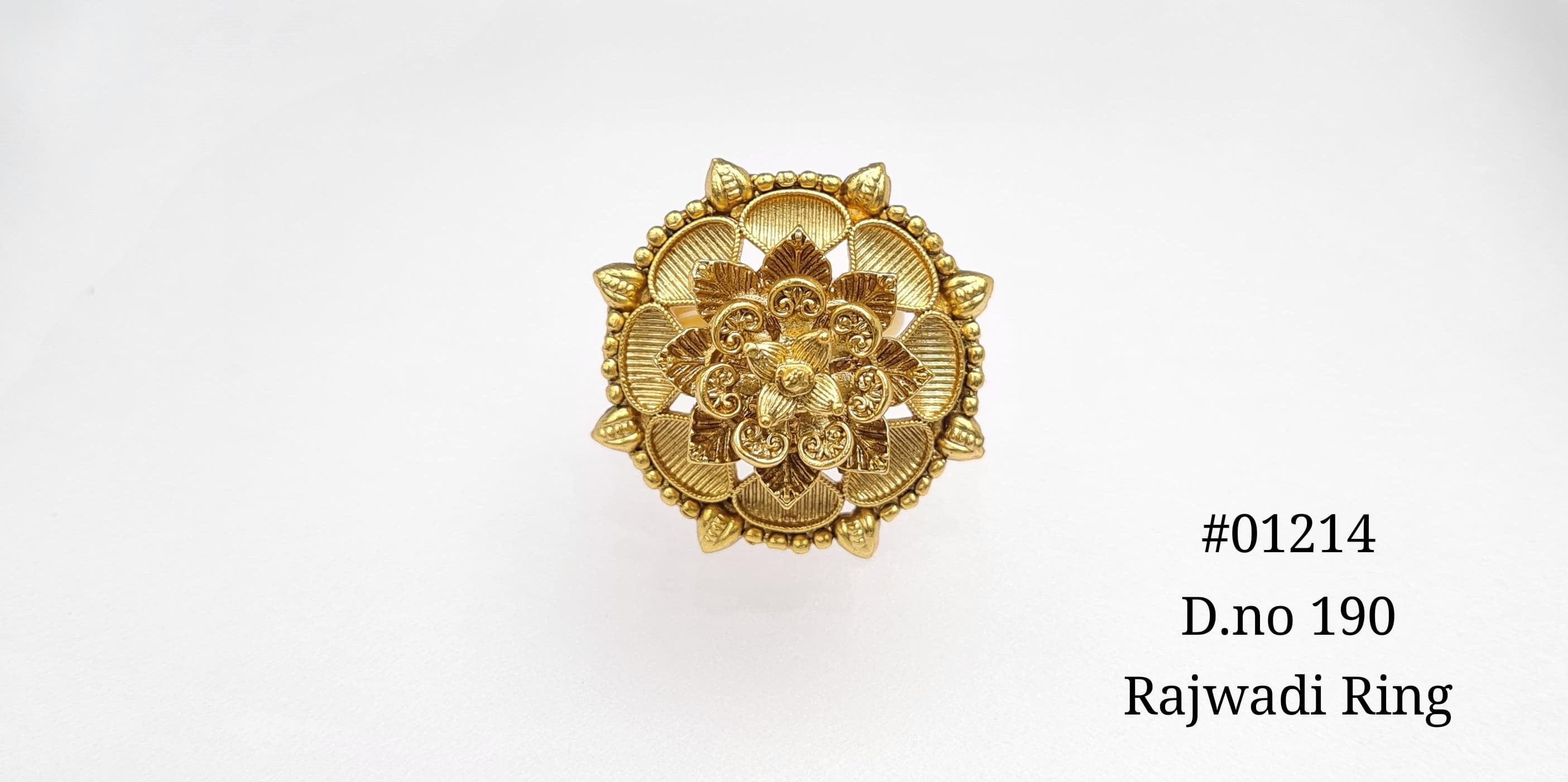 Matte Polish Finger Ring 01214