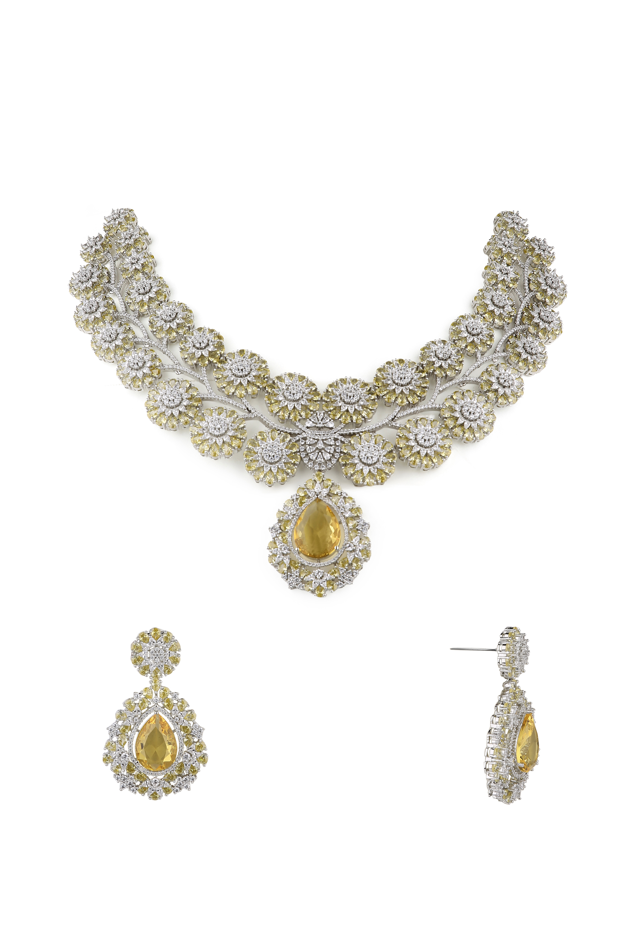 Cz Necklace 06270 - 7