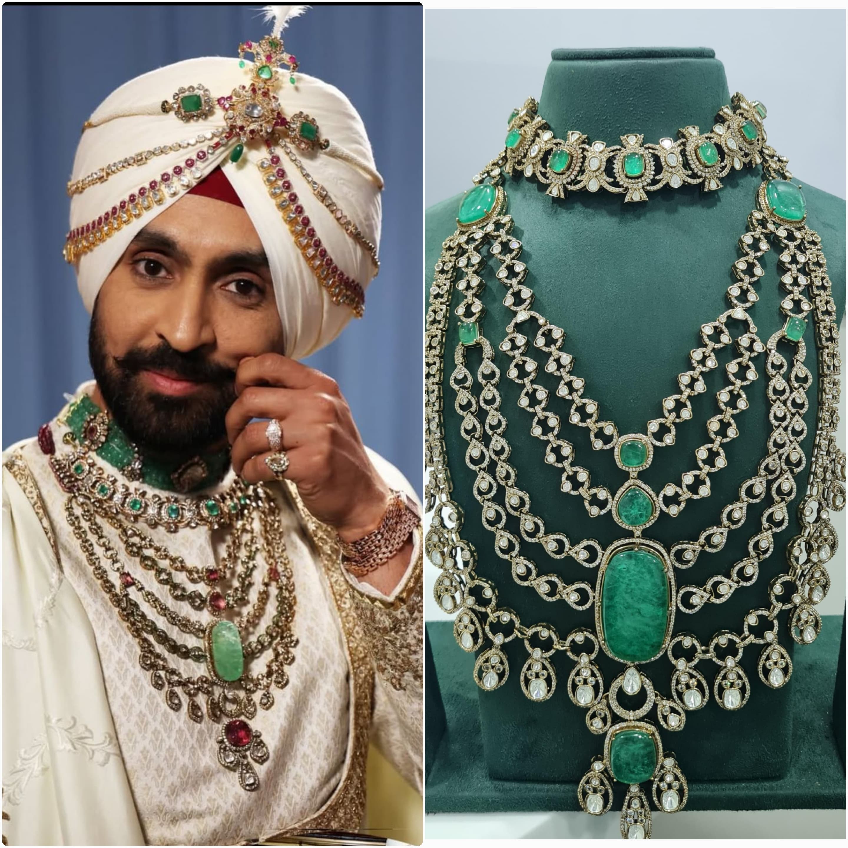 Groom Kundan set (Dosanjh) 03739