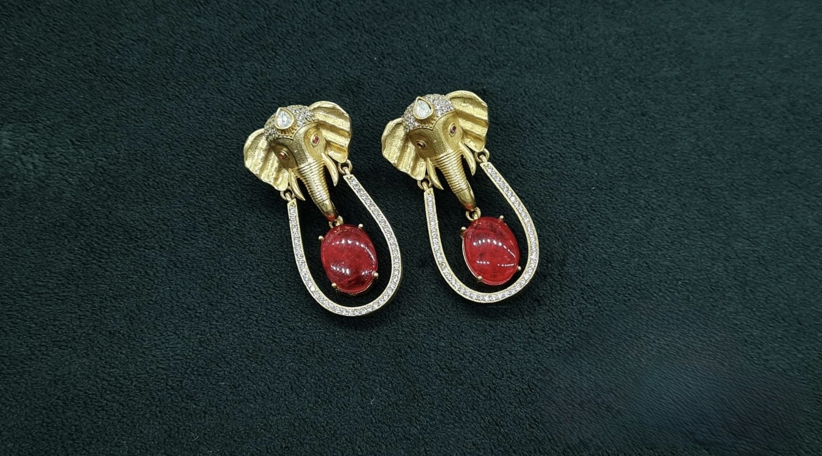 Kundan Earrings 08975