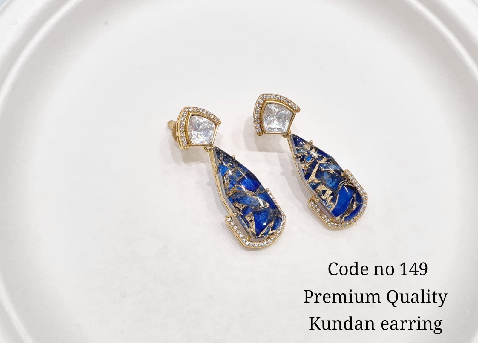 Kundan Earring 00110 - 4