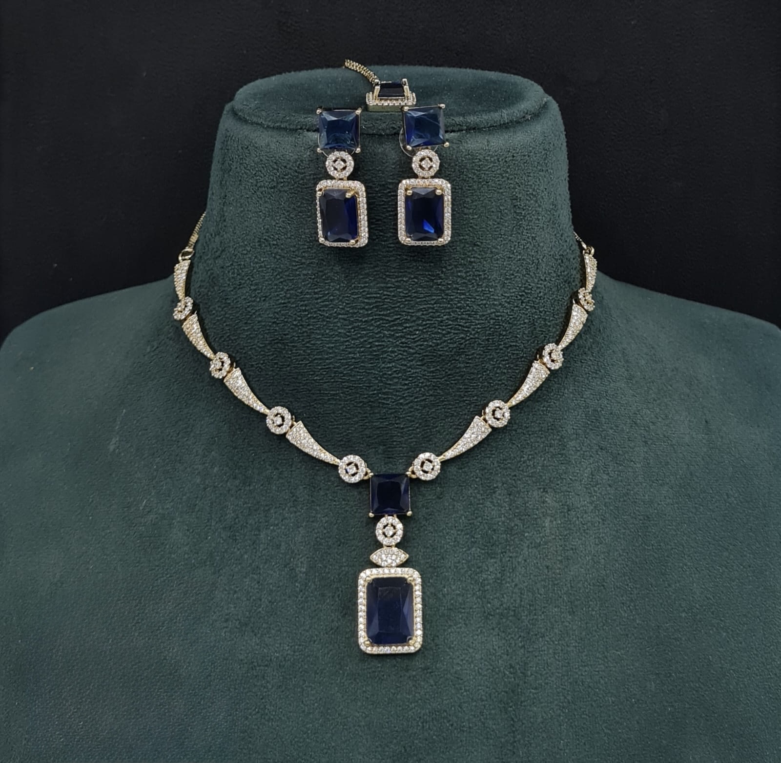 Cz Necklace 10260 - 7