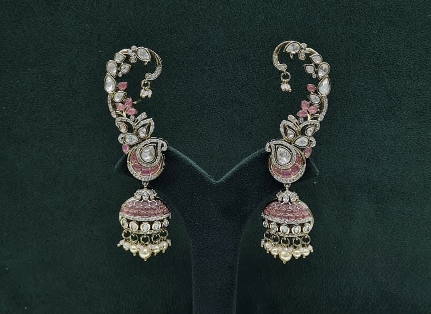 Kundan Earcuff 09381 - 3