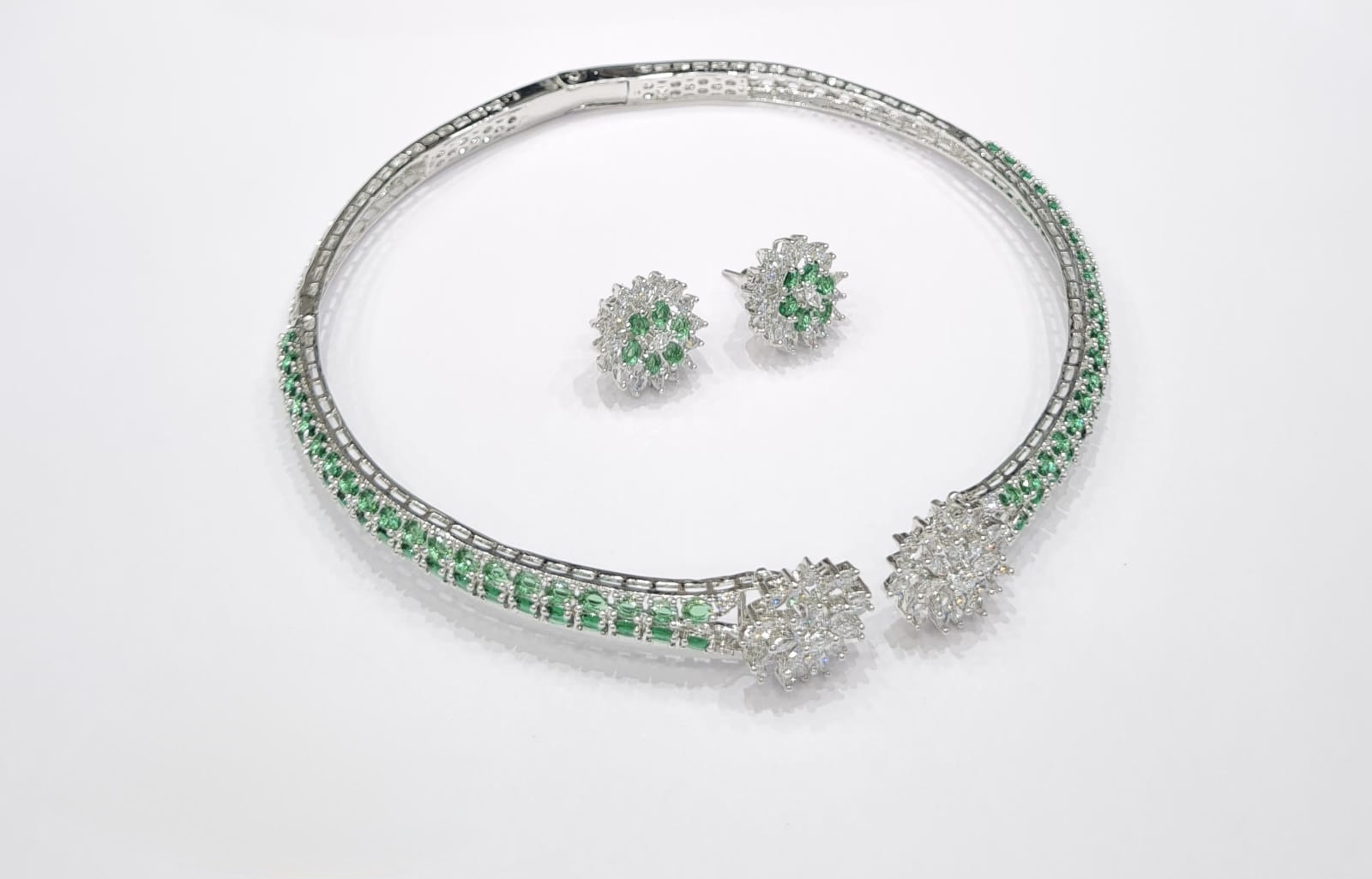 Cz Necklace 10347 - 3