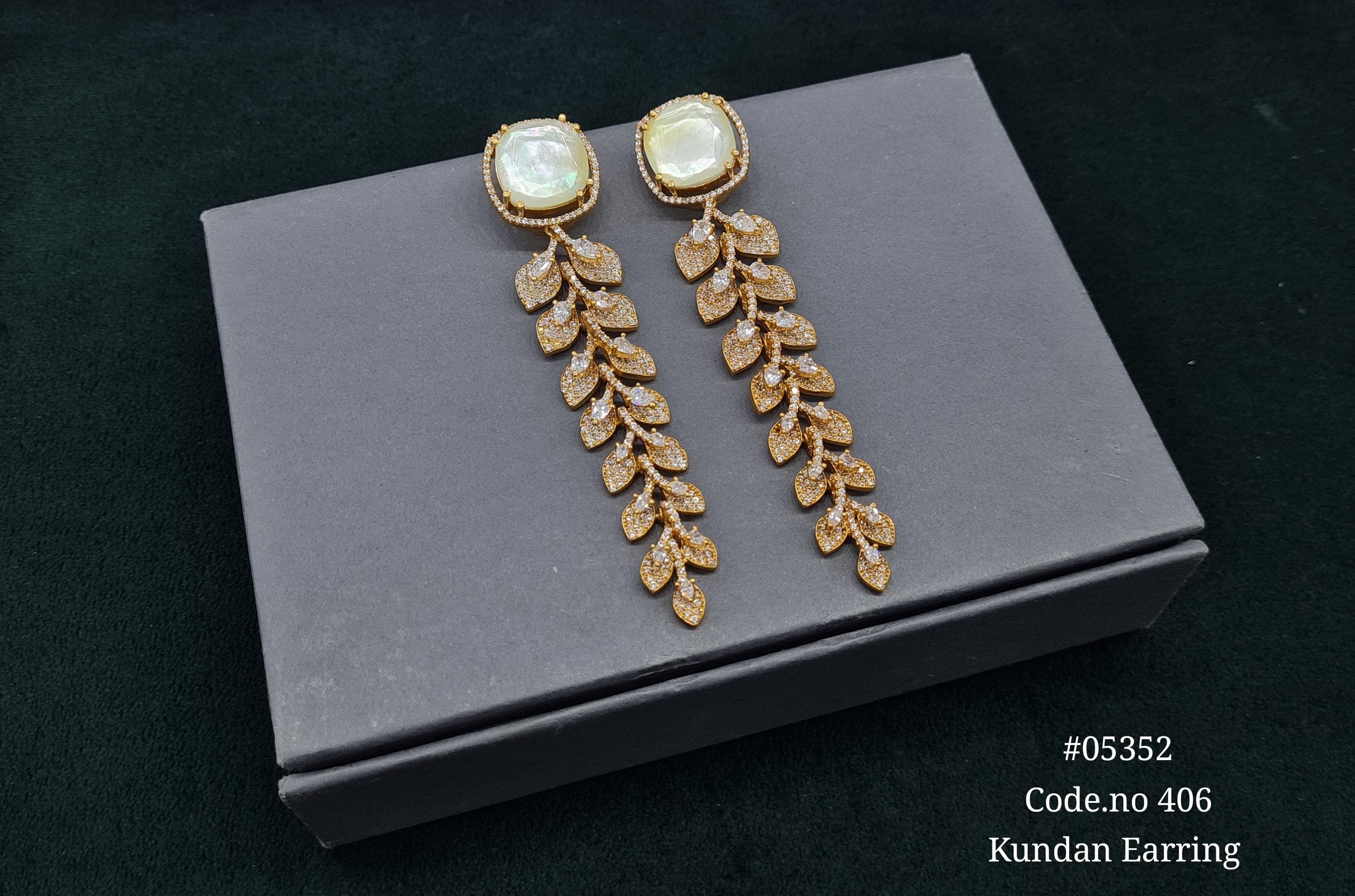 Cz Earrings 05352 - 8