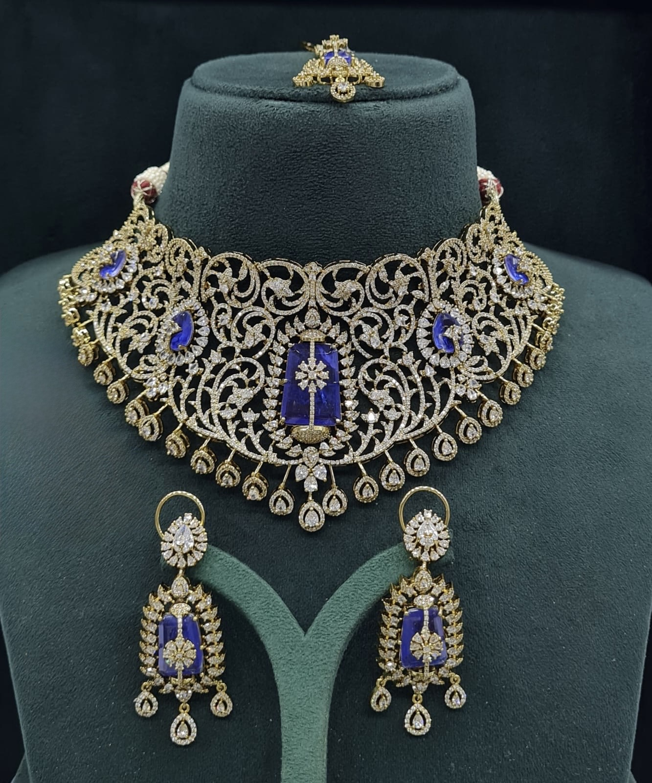 Cz Necklace 07419 - 5