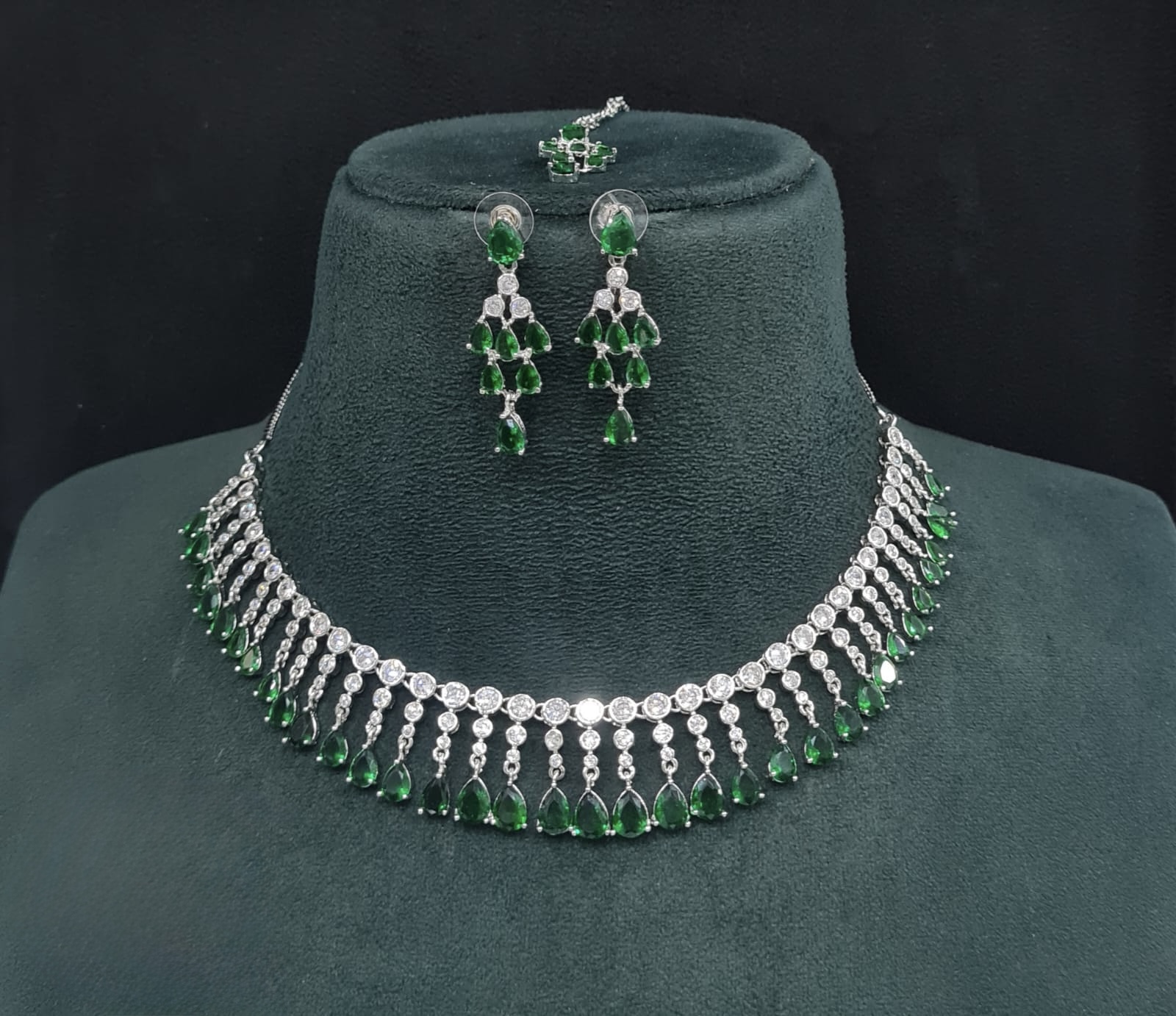 Cz Necklace 10258 - 3