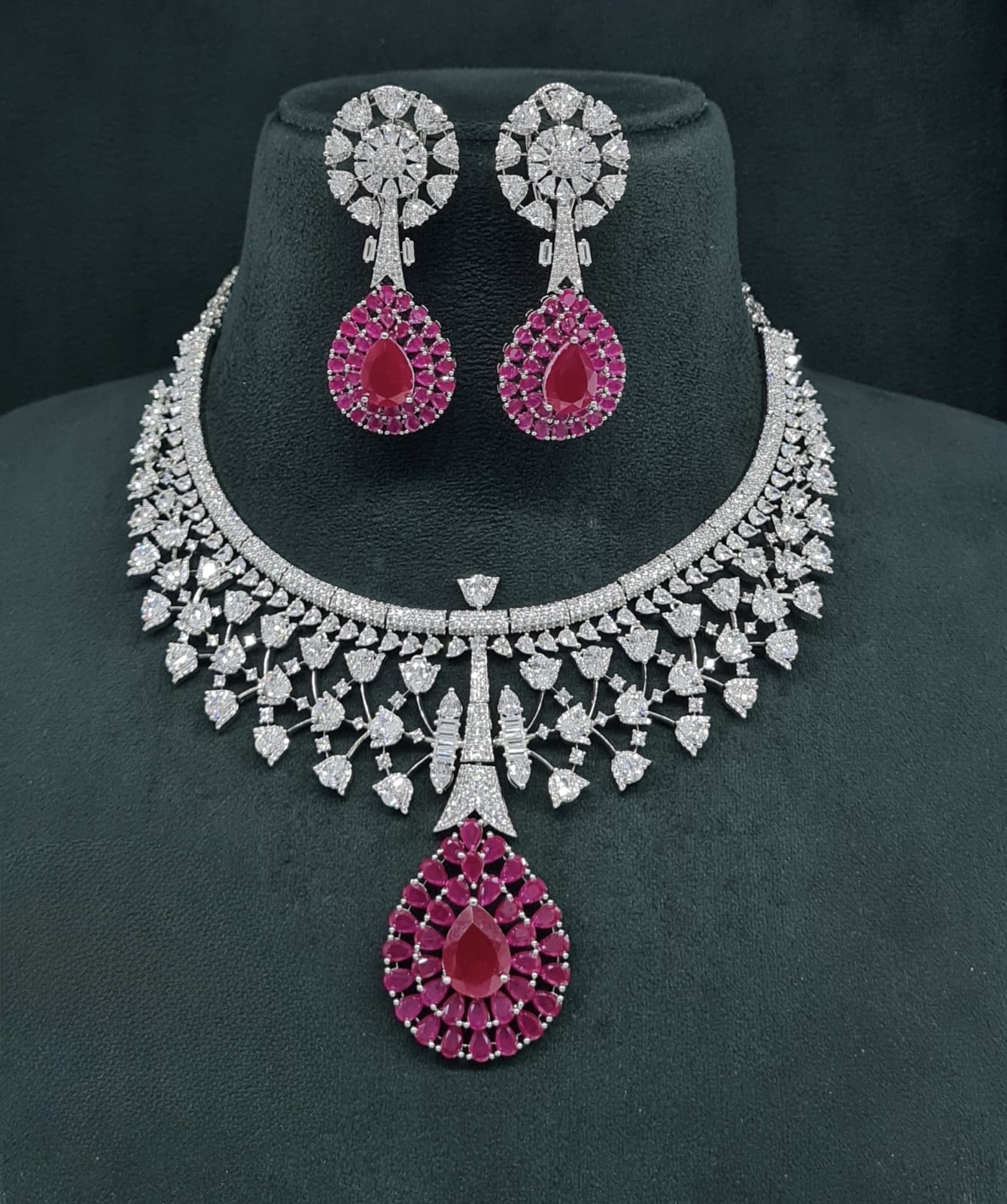 Cz Necklace 07429 - 14