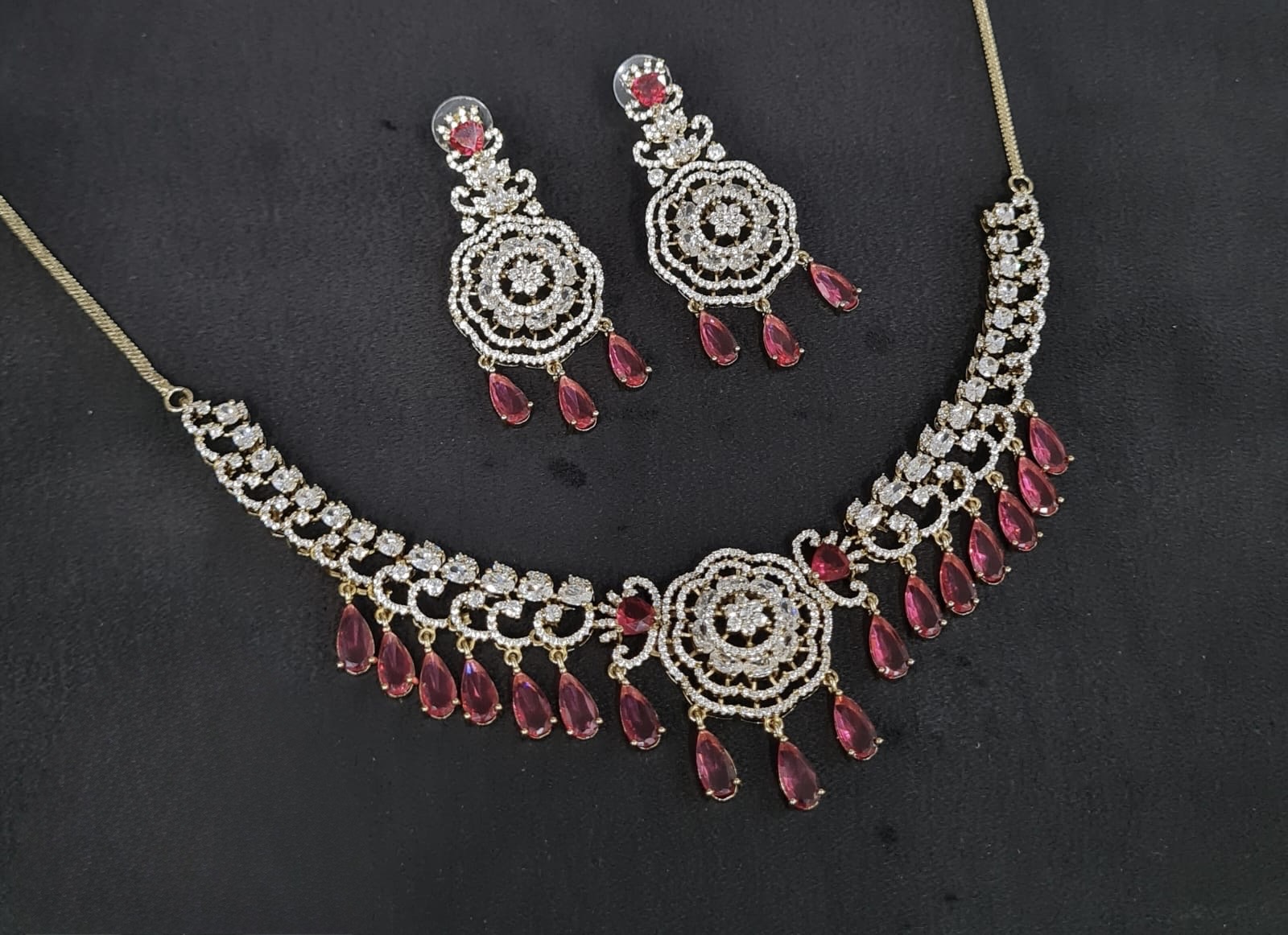 Cz Necklace 10974 - 15