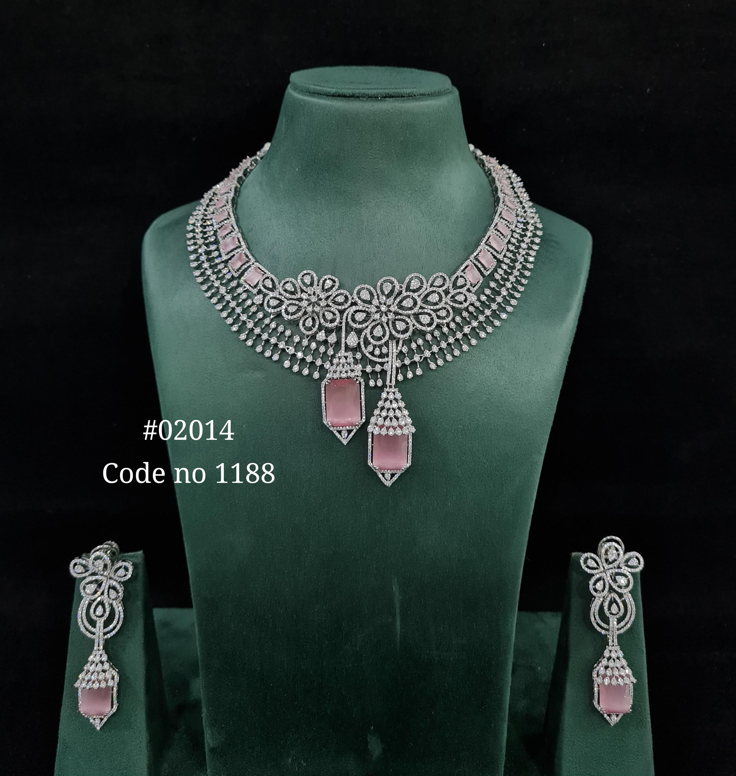 CZ Necklace 02014 - 4