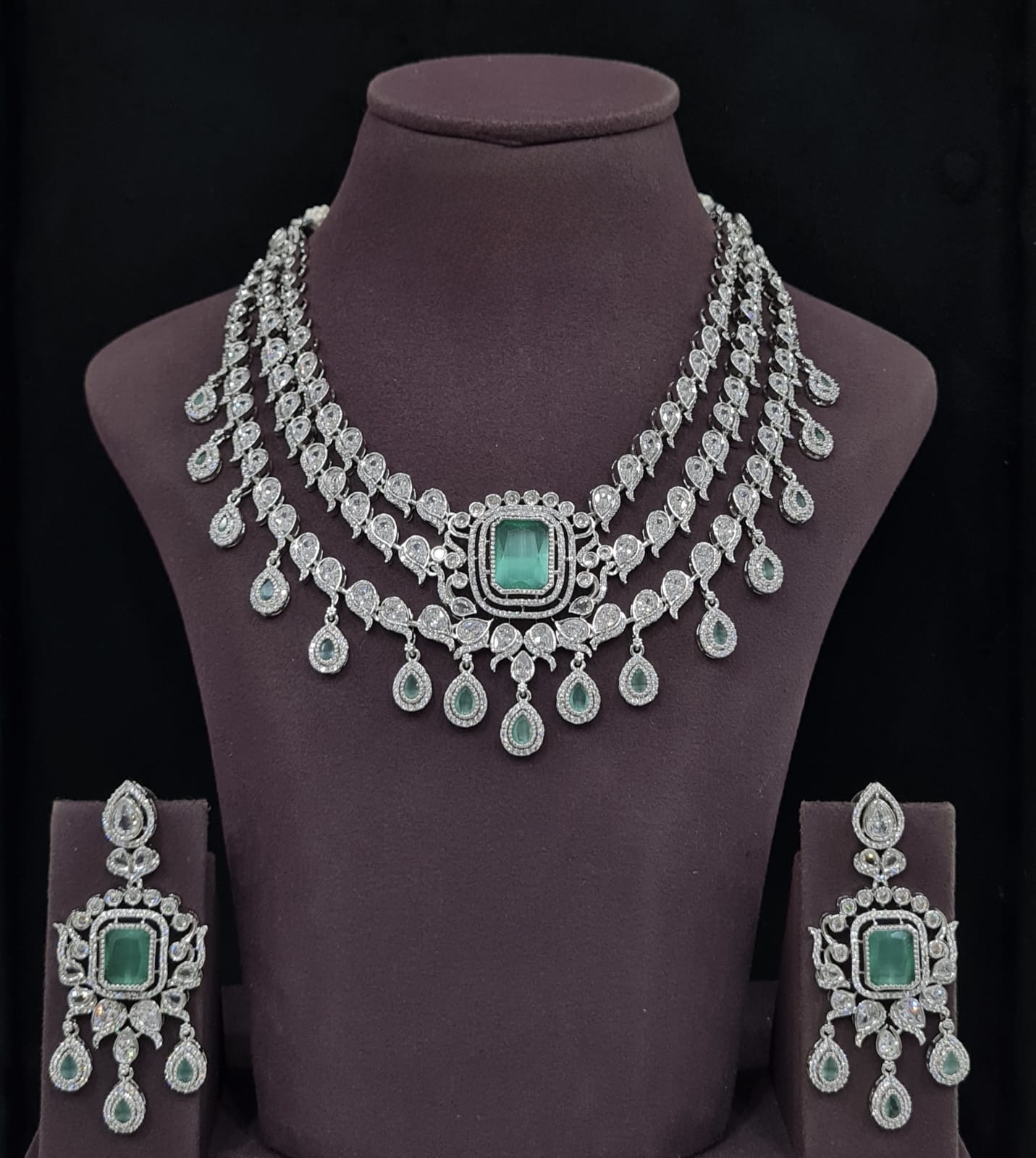 Cz Necklace 11425 - 5