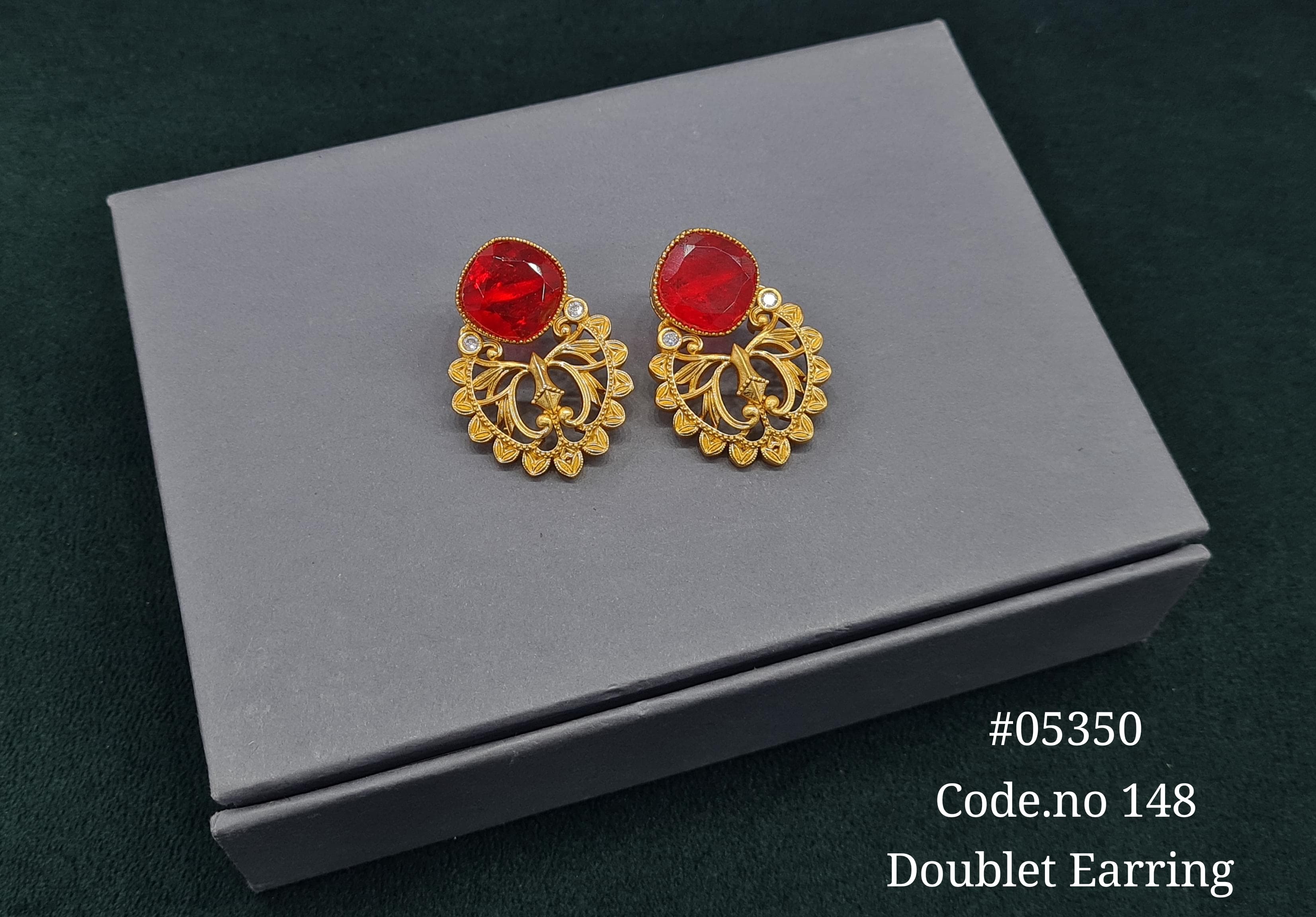 Doublet Earrings 05350 - 4