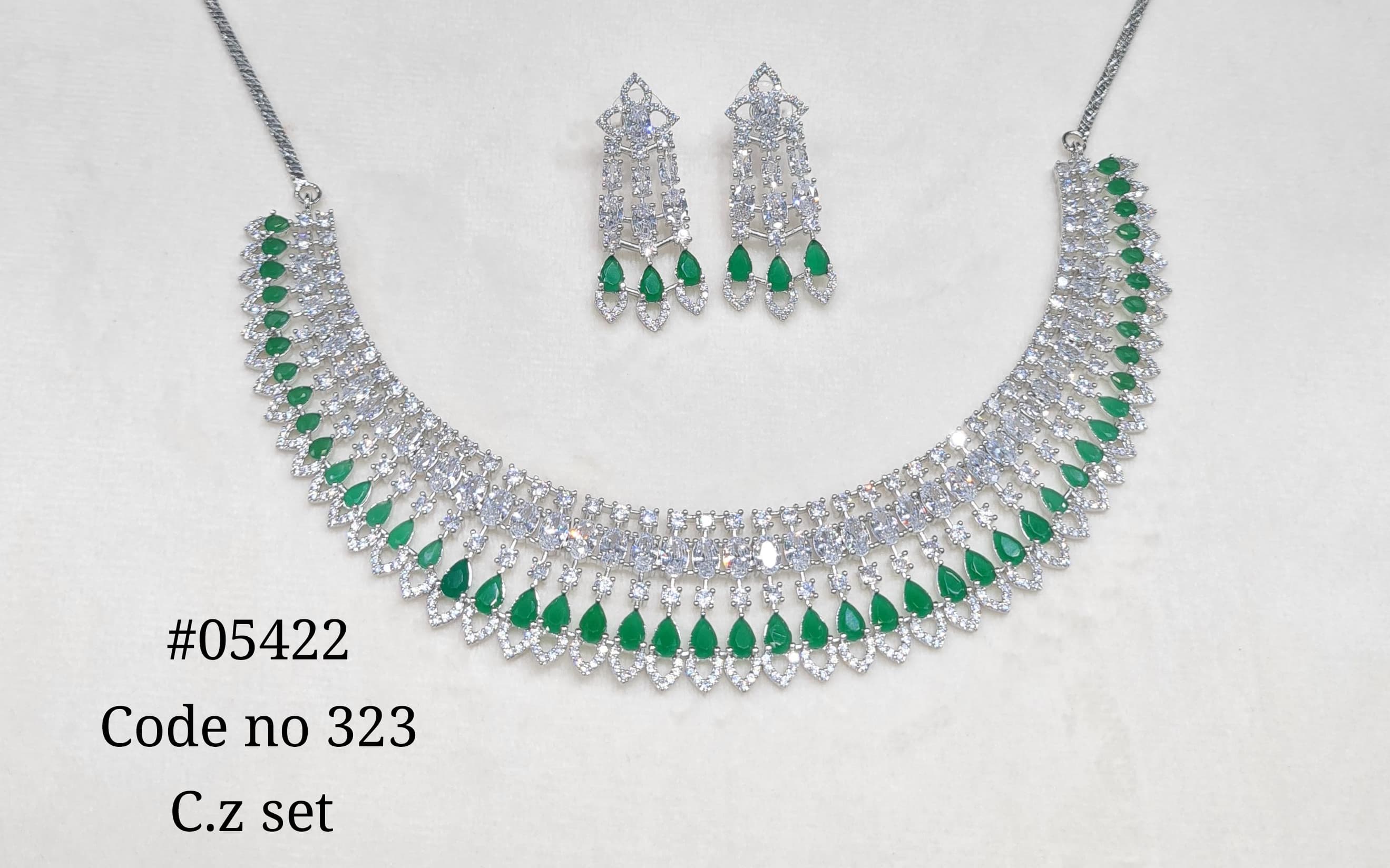 Cz Necklace 05422 - 7