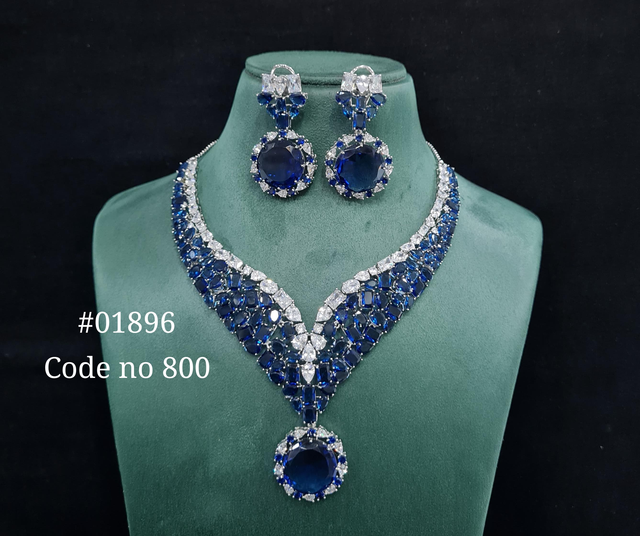 Cz necklace 01896 - 5