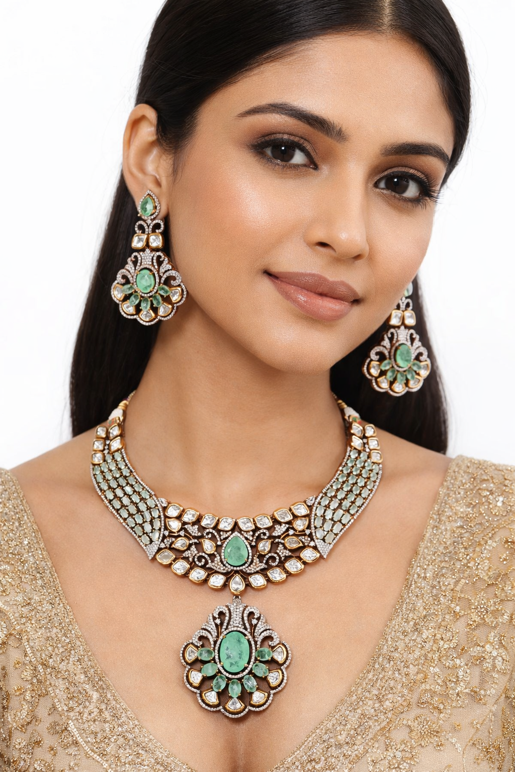 Kundan Necklace 07861