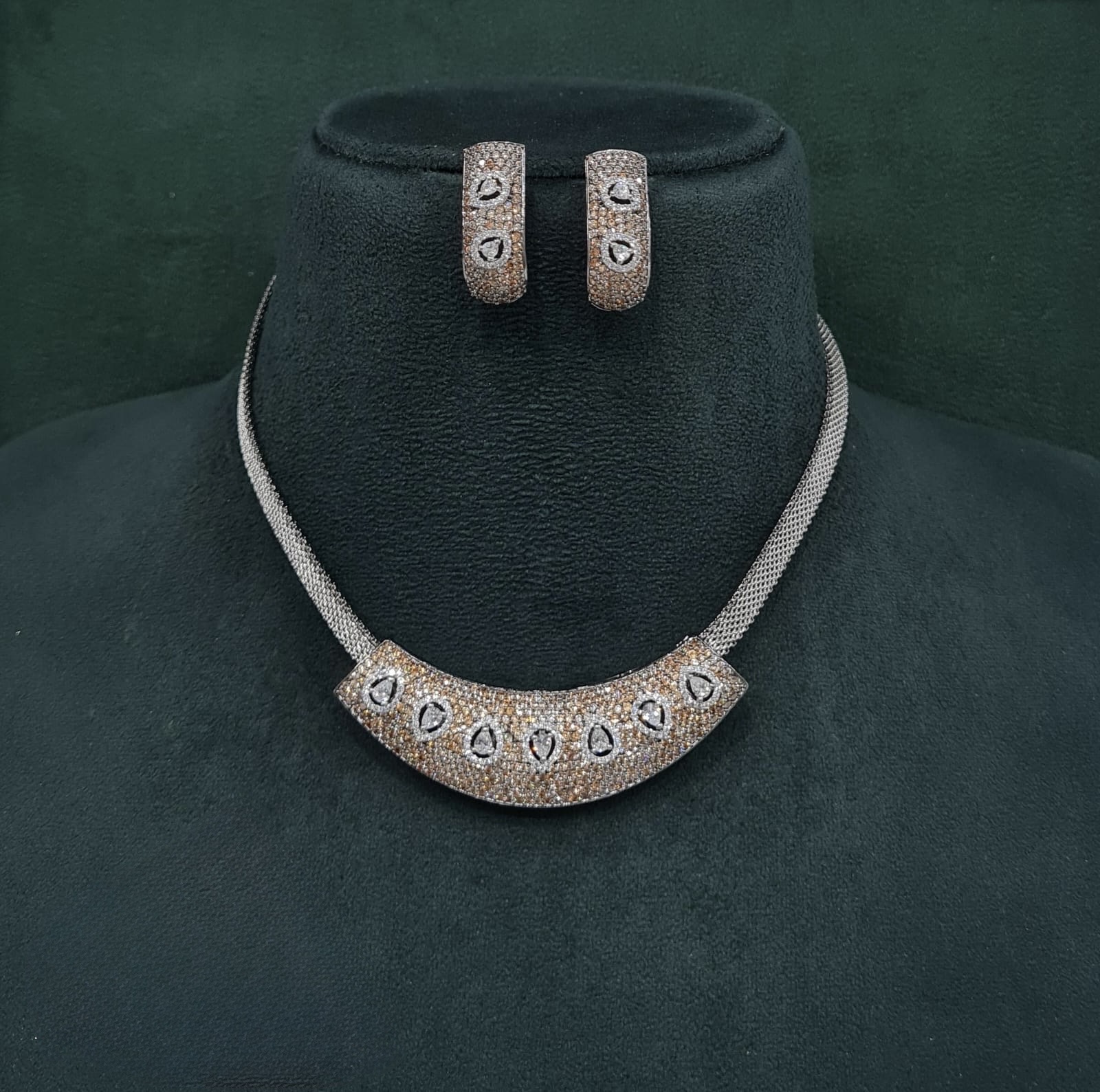 Cz Necklace 10107 - 7