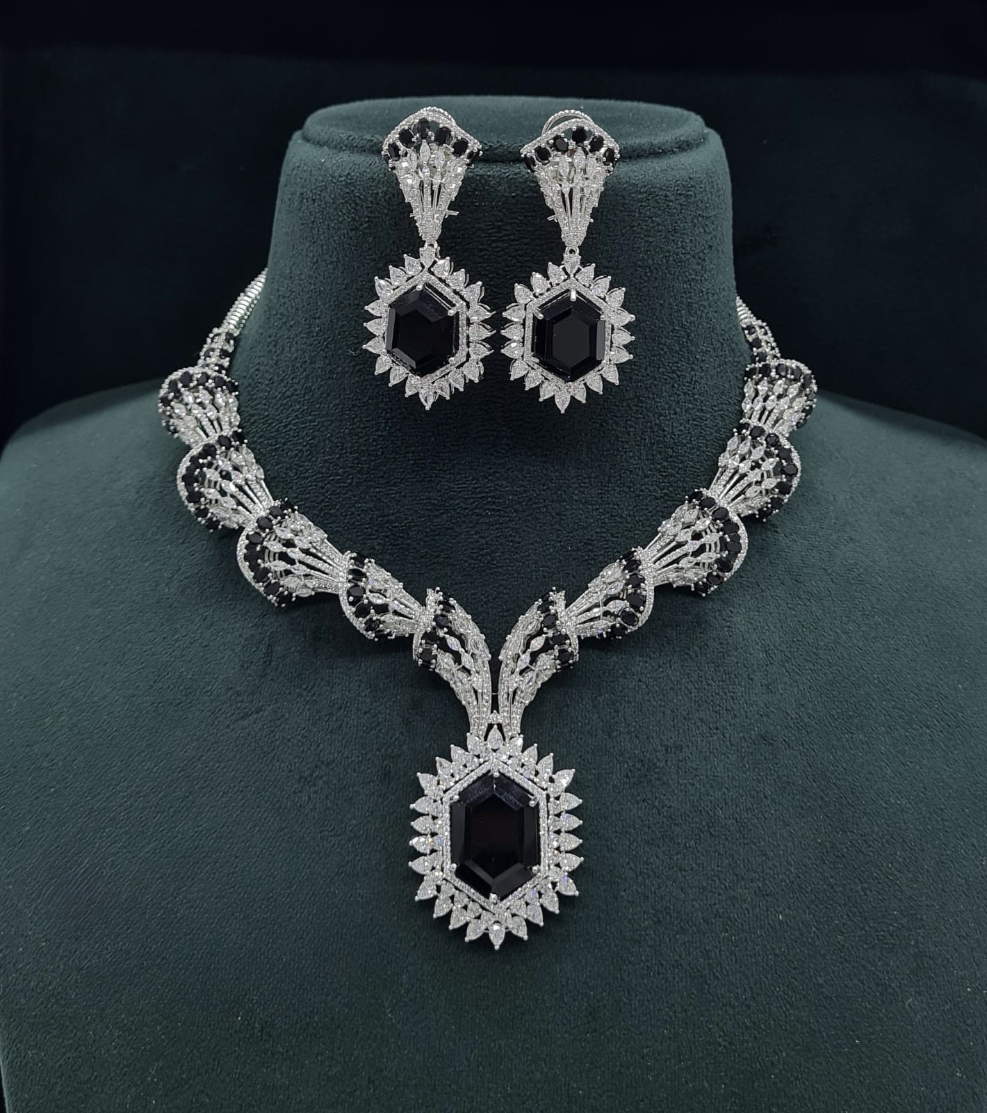 Cz Necklace 06095 - 13