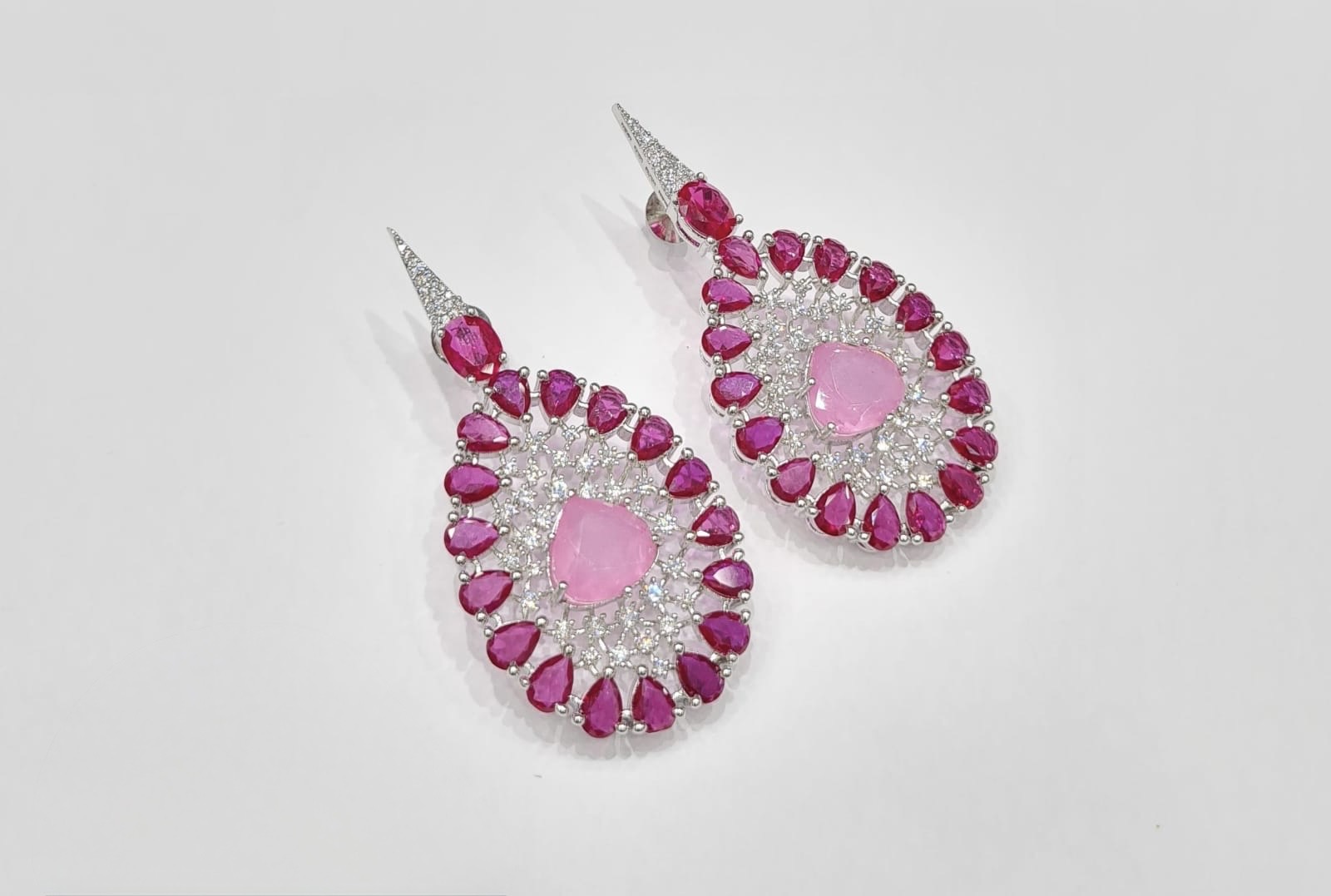 Cz Earrings 08545 - 3