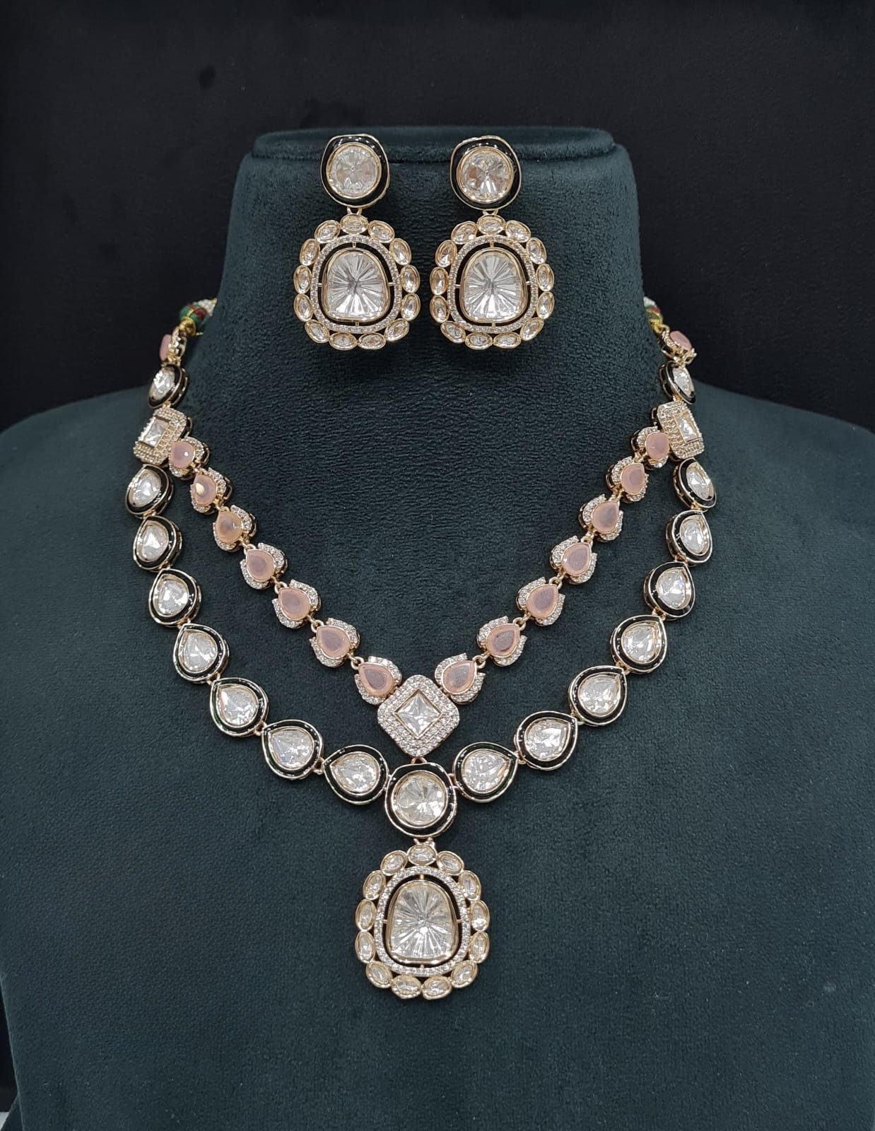 Kundan Necklace 08935 - 3