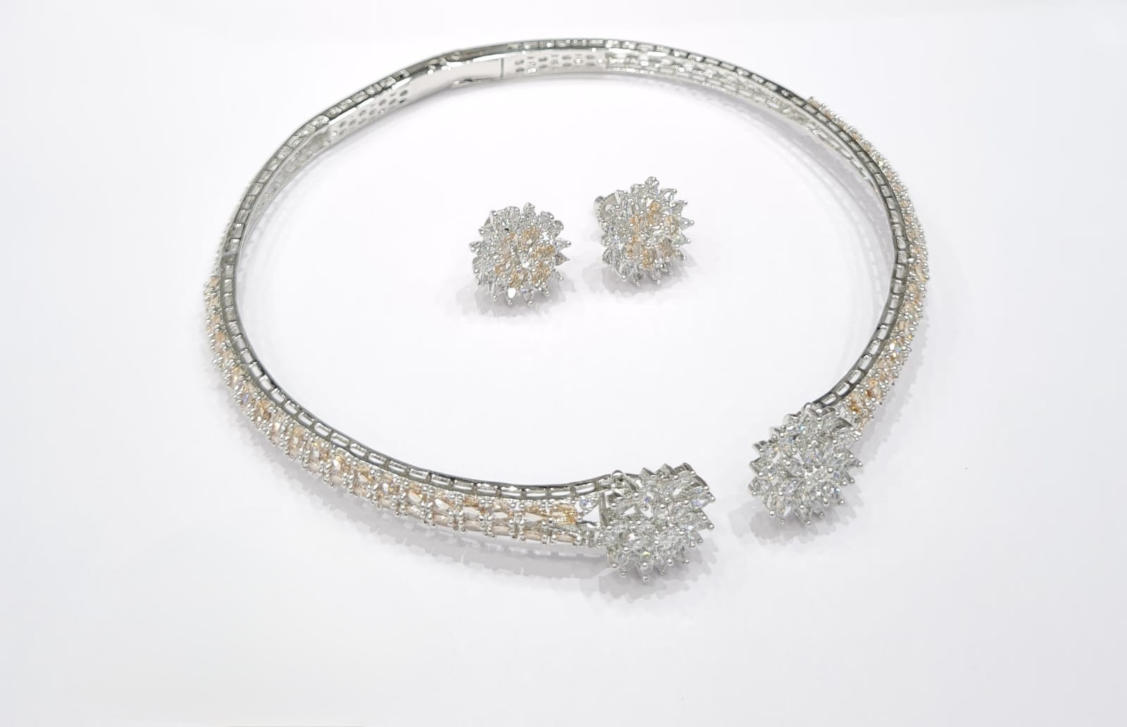 Cz Necklace 10347 - 4