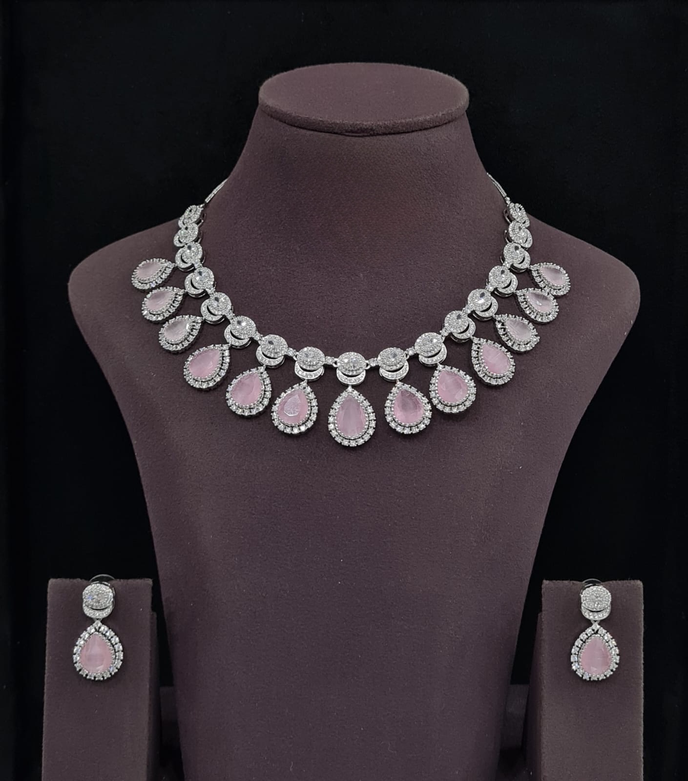Cz Necklace 11646 - 8