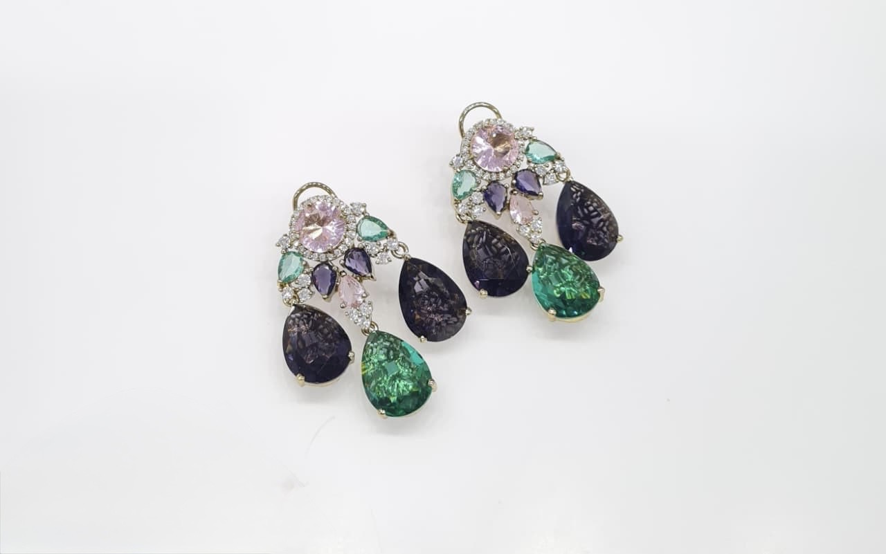 Sabyasachi Earrings 08734 - 5
