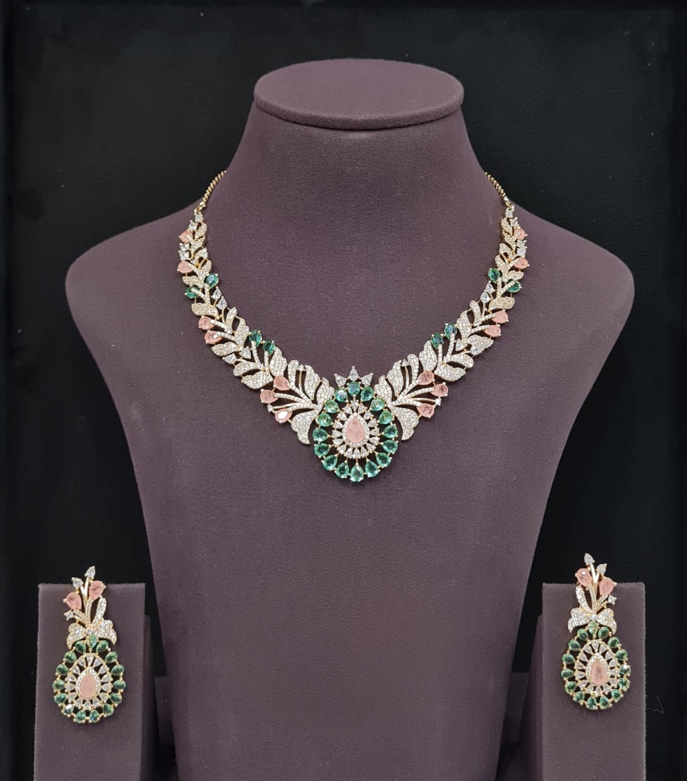 Cz Necklace 10626 - 3