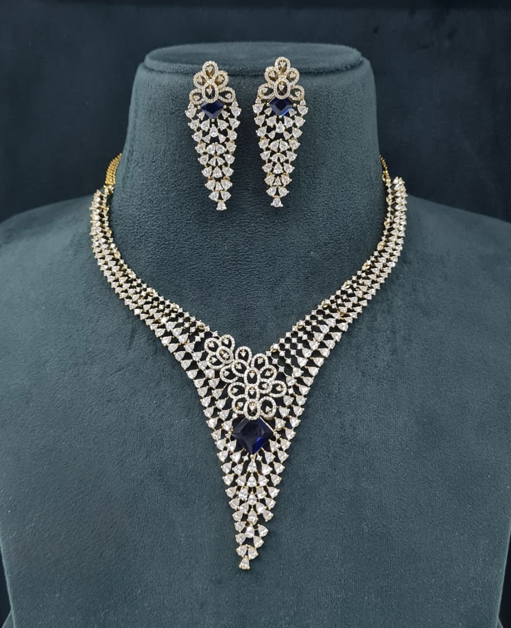 Cz Necklace 06773 - 8