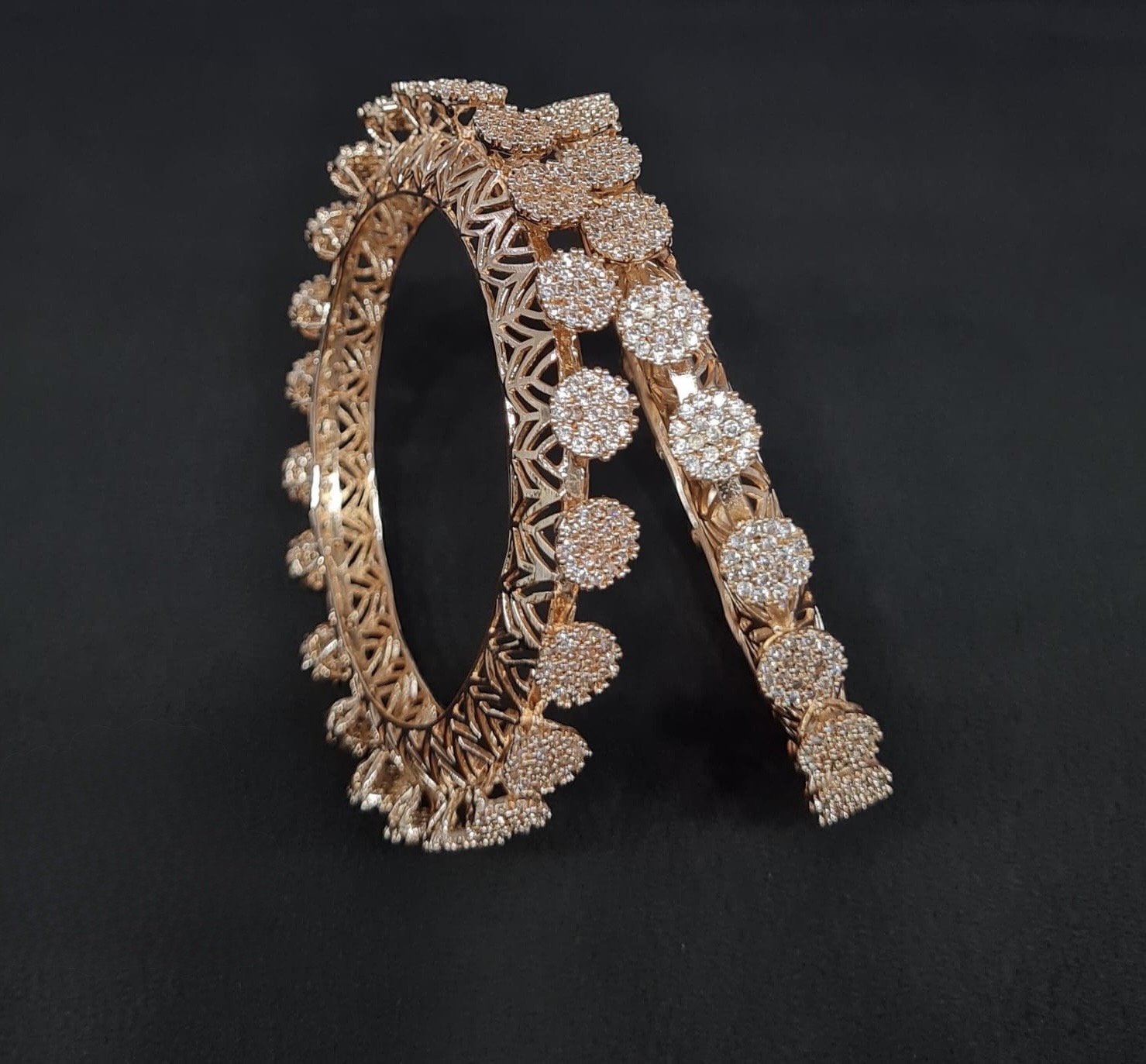 Cz Bangles 09851 - 4