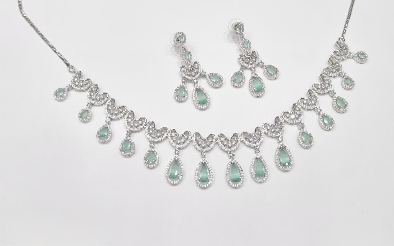 Cz Necklace 11114 - 7