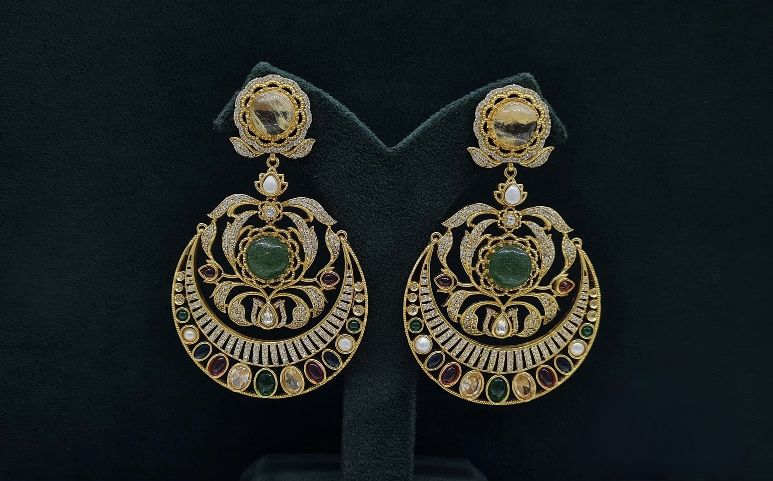 Sabyasachi Earrings 08408 - 16