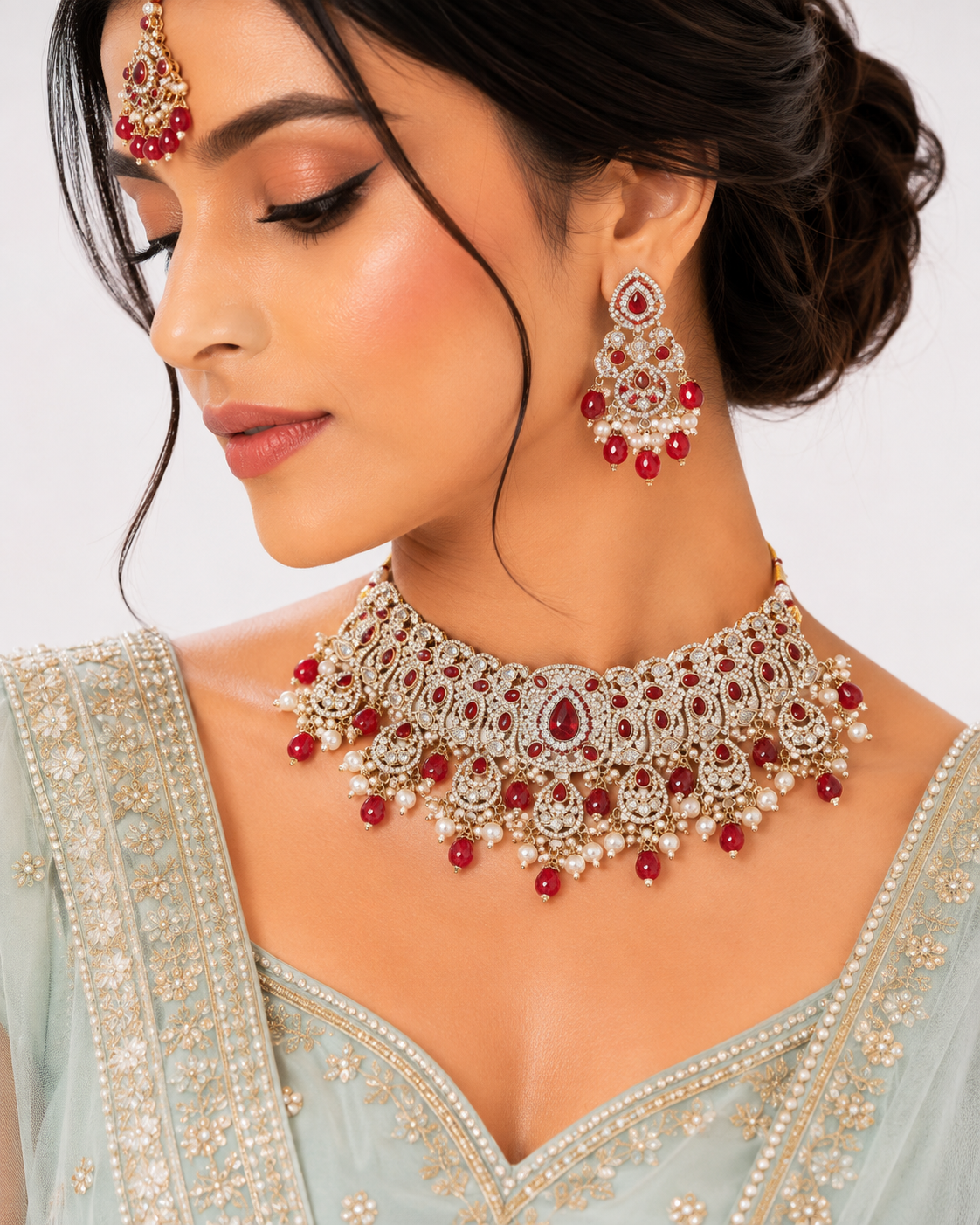 Mughal Choker 04437 - 17