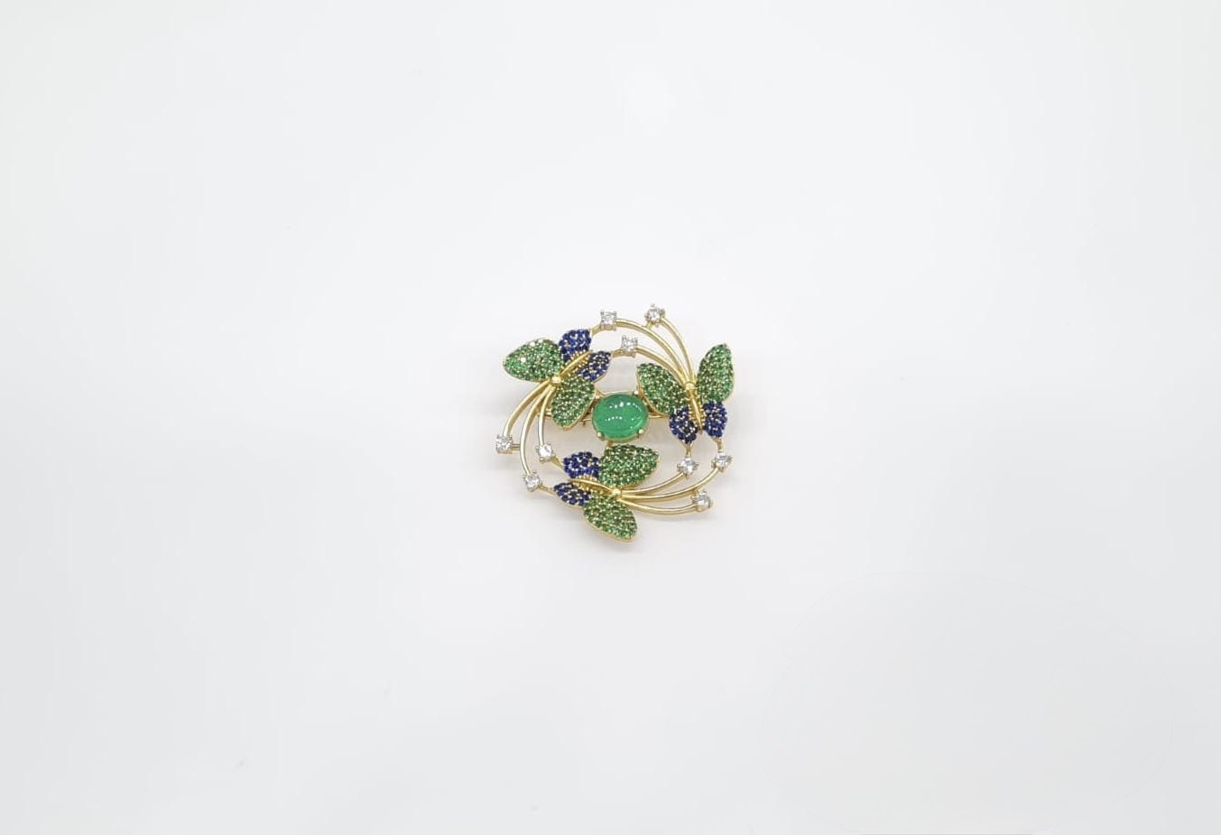 Cz Brooch 10571 - 17