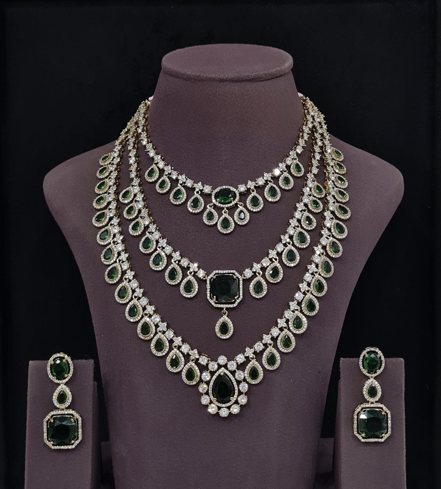 Cz Necklace 11427 - 8