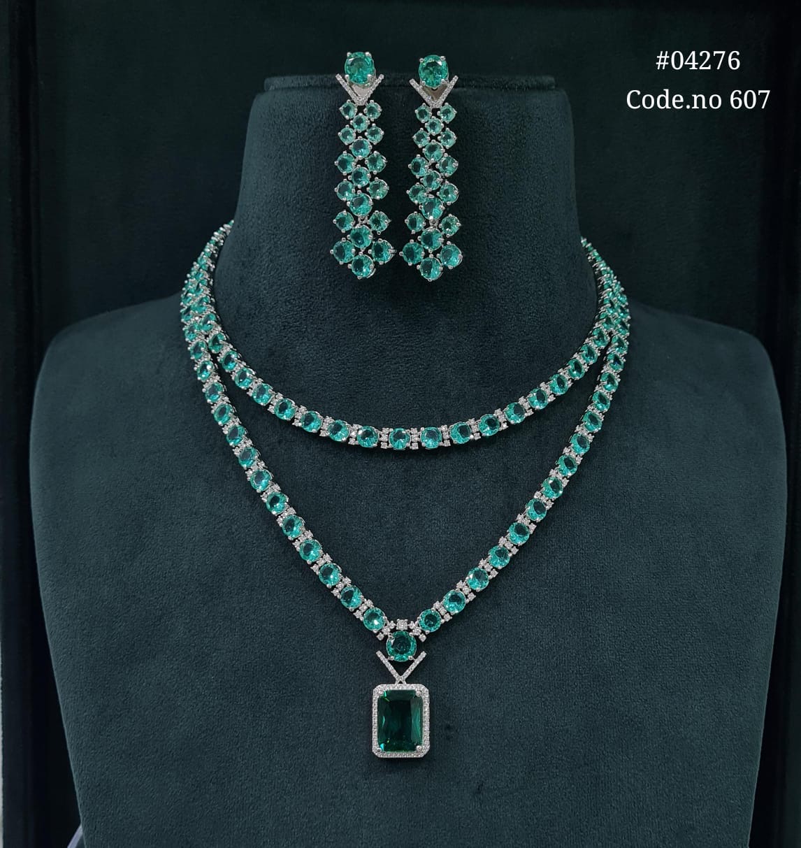 Cz Necklace 04276