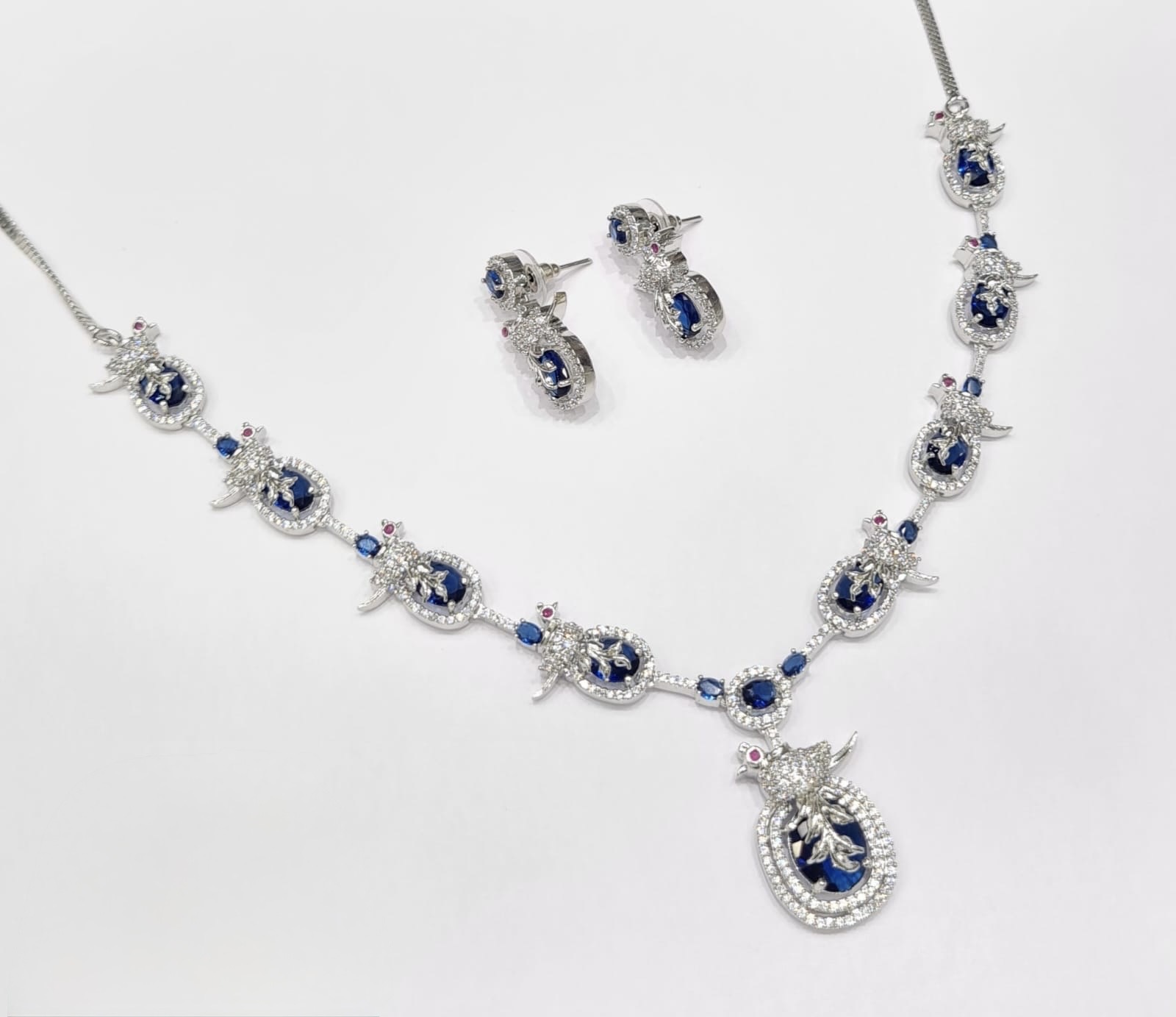 Cz Necklace 11110 - 5
