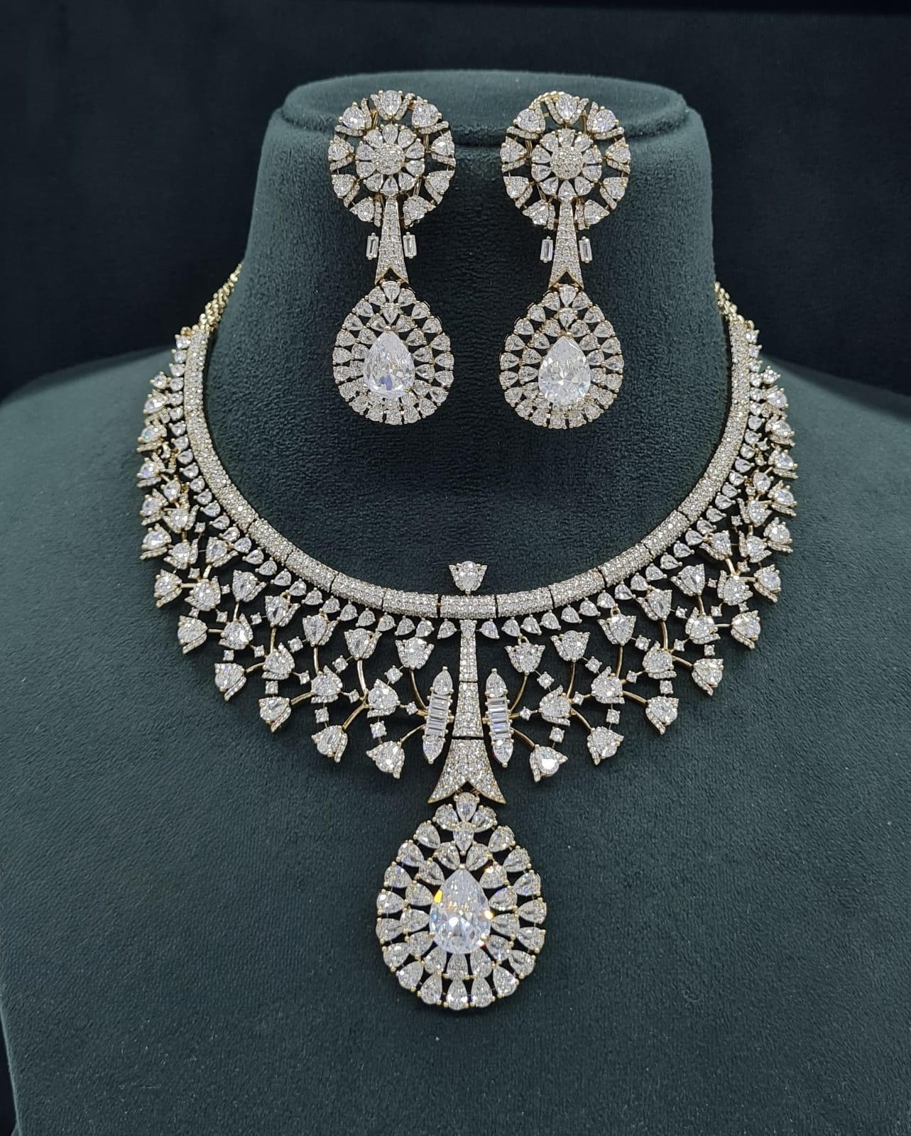 Cz Necklace 07429 - 9