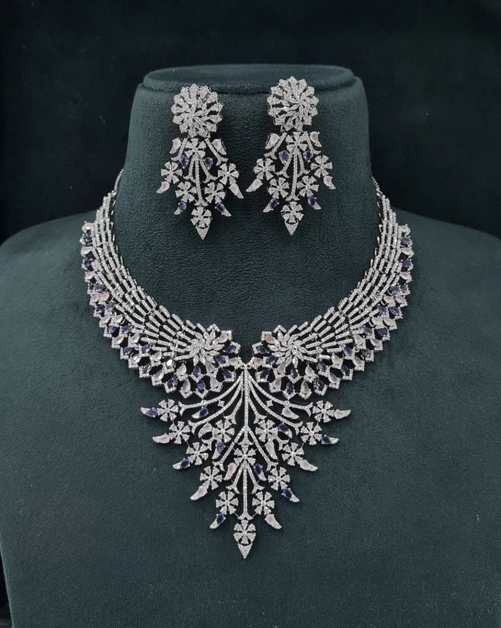 Cz Necklace 06452 - 7