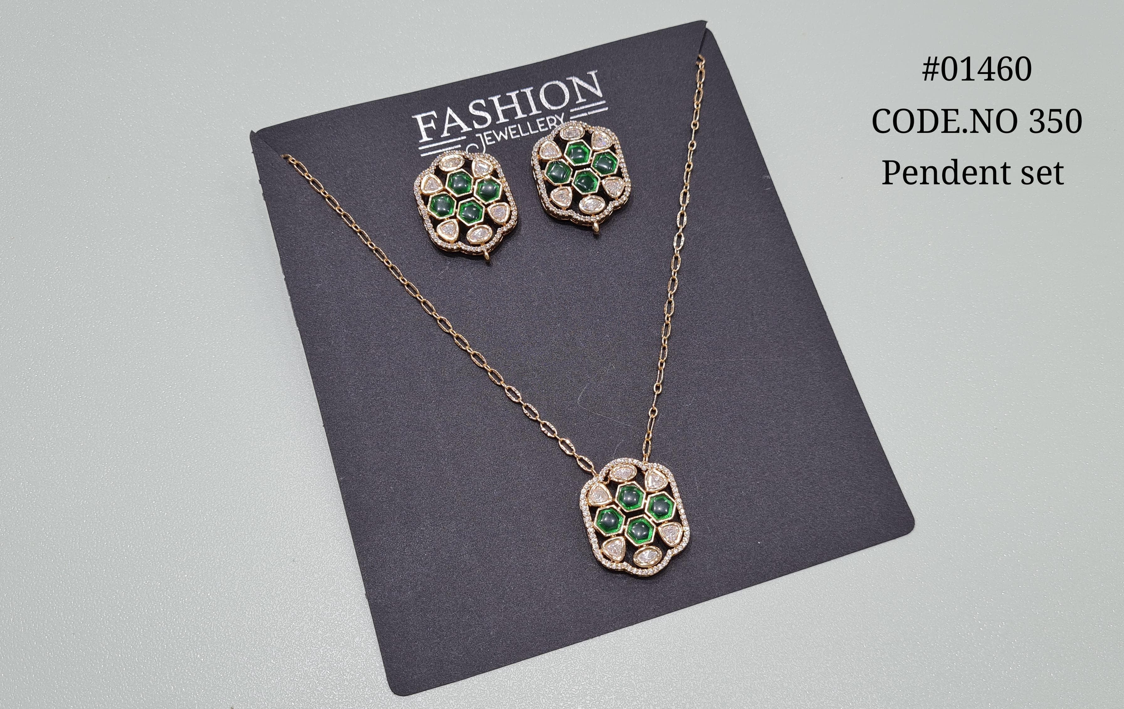 Kundan pendant 01460 - 3