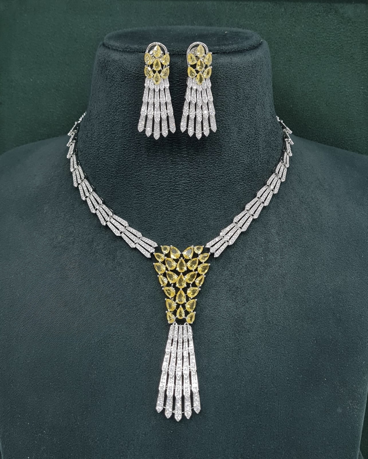 Cz Necklace 10105 - 5