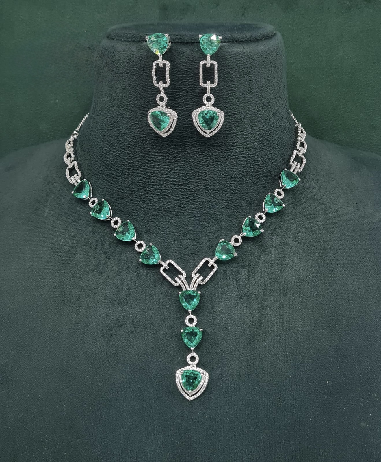 Cz Necklace 10246 - 4