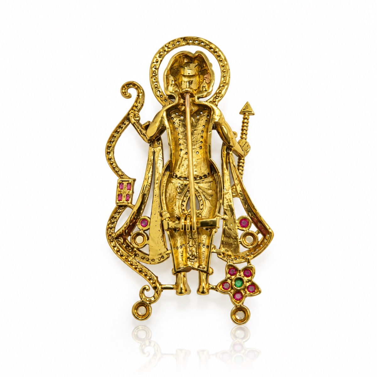 Shree Ram Brooch 12538 - 2